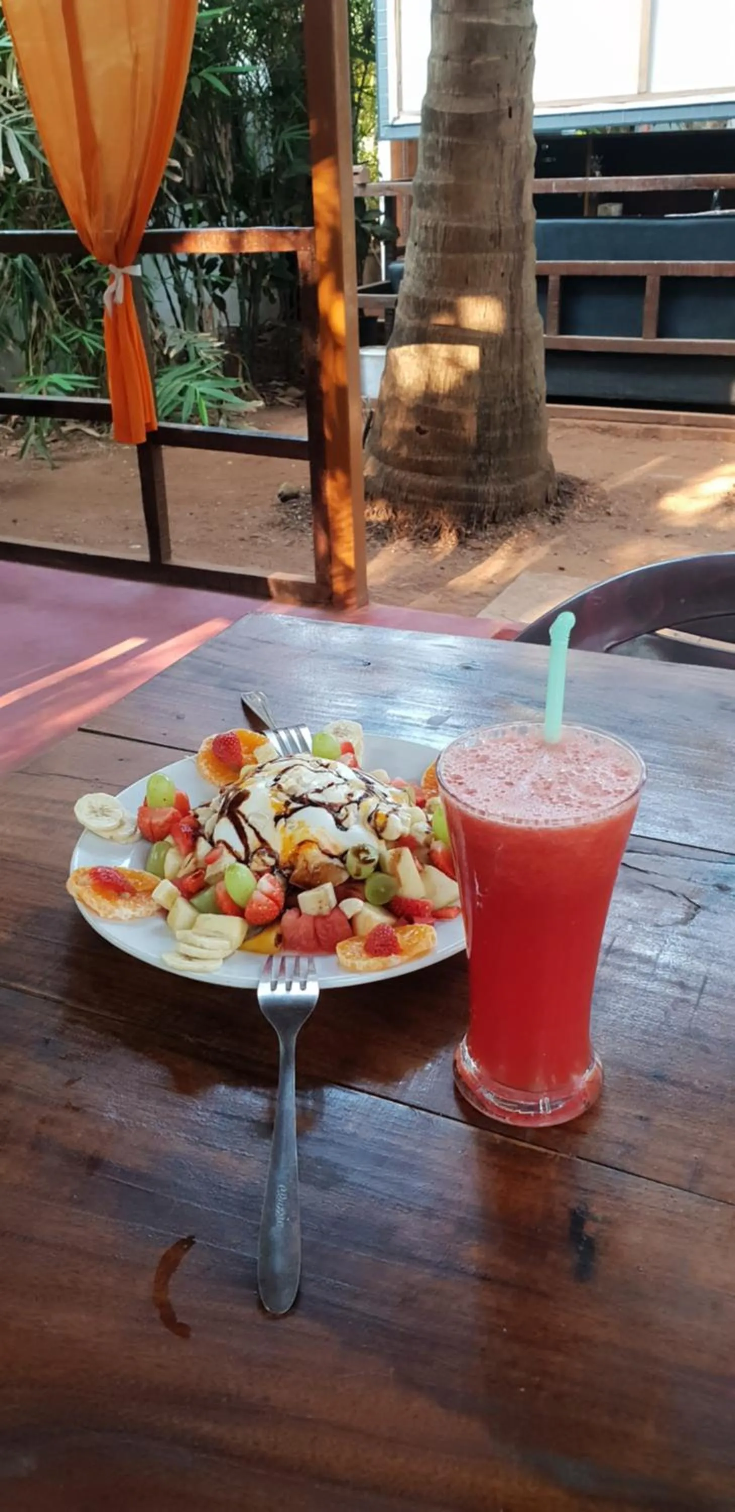 Food and drinks in Shiva Cottages