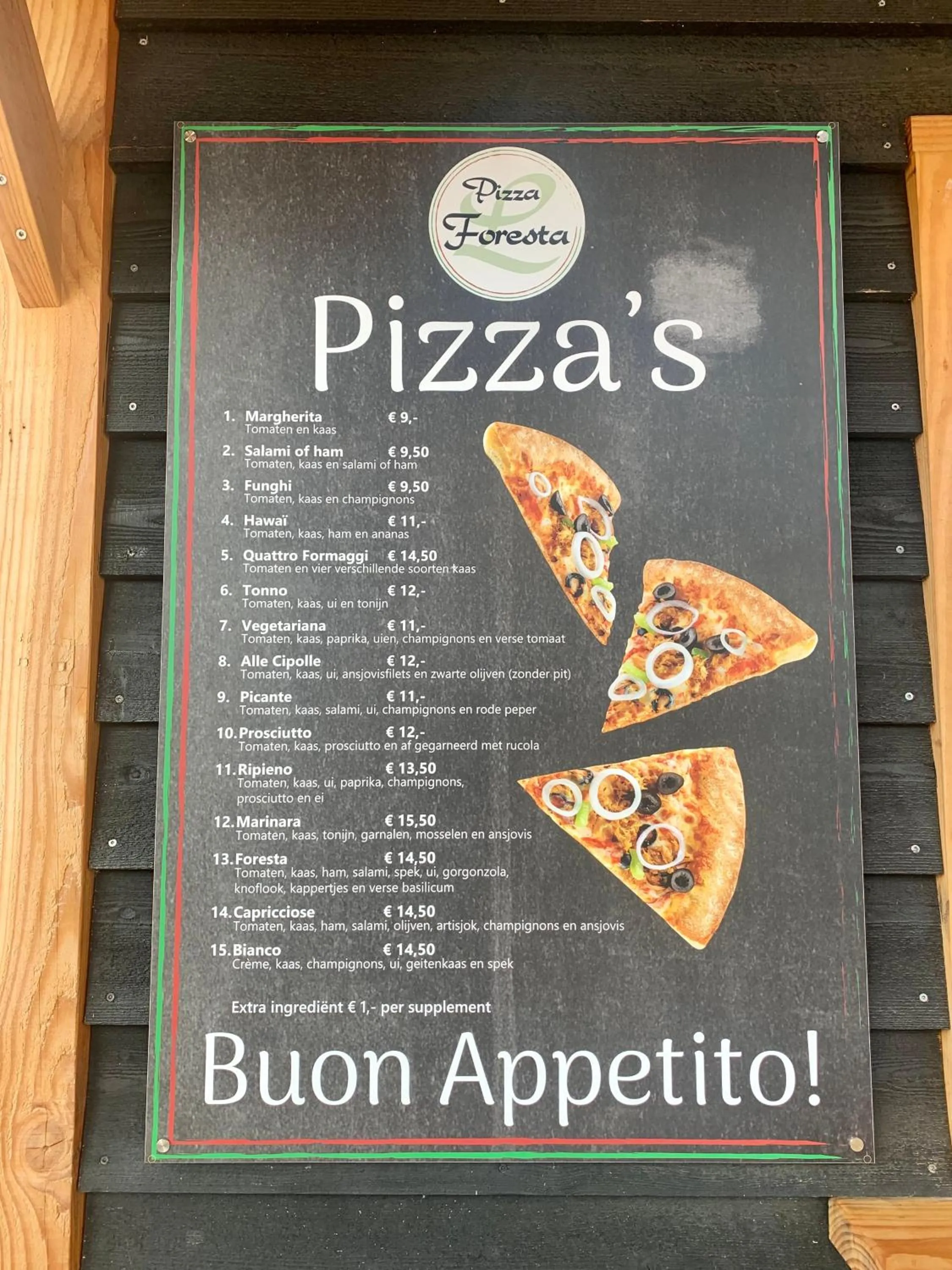 Restaurant/places to eat in Sunnychalet