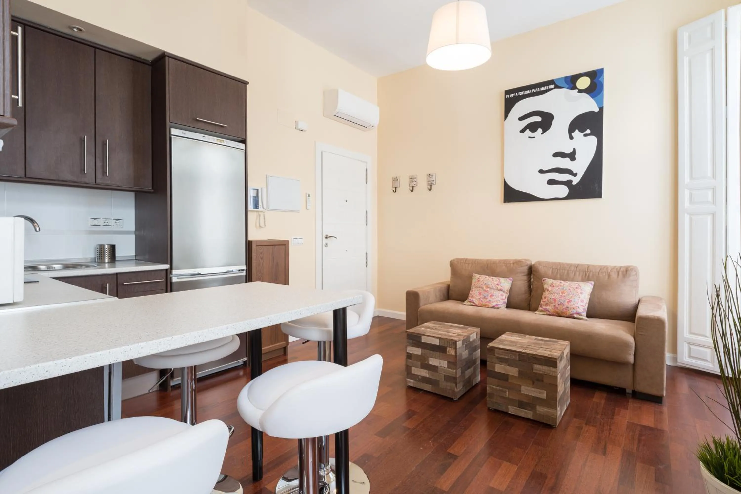 Living room in Letmalaga Calderón