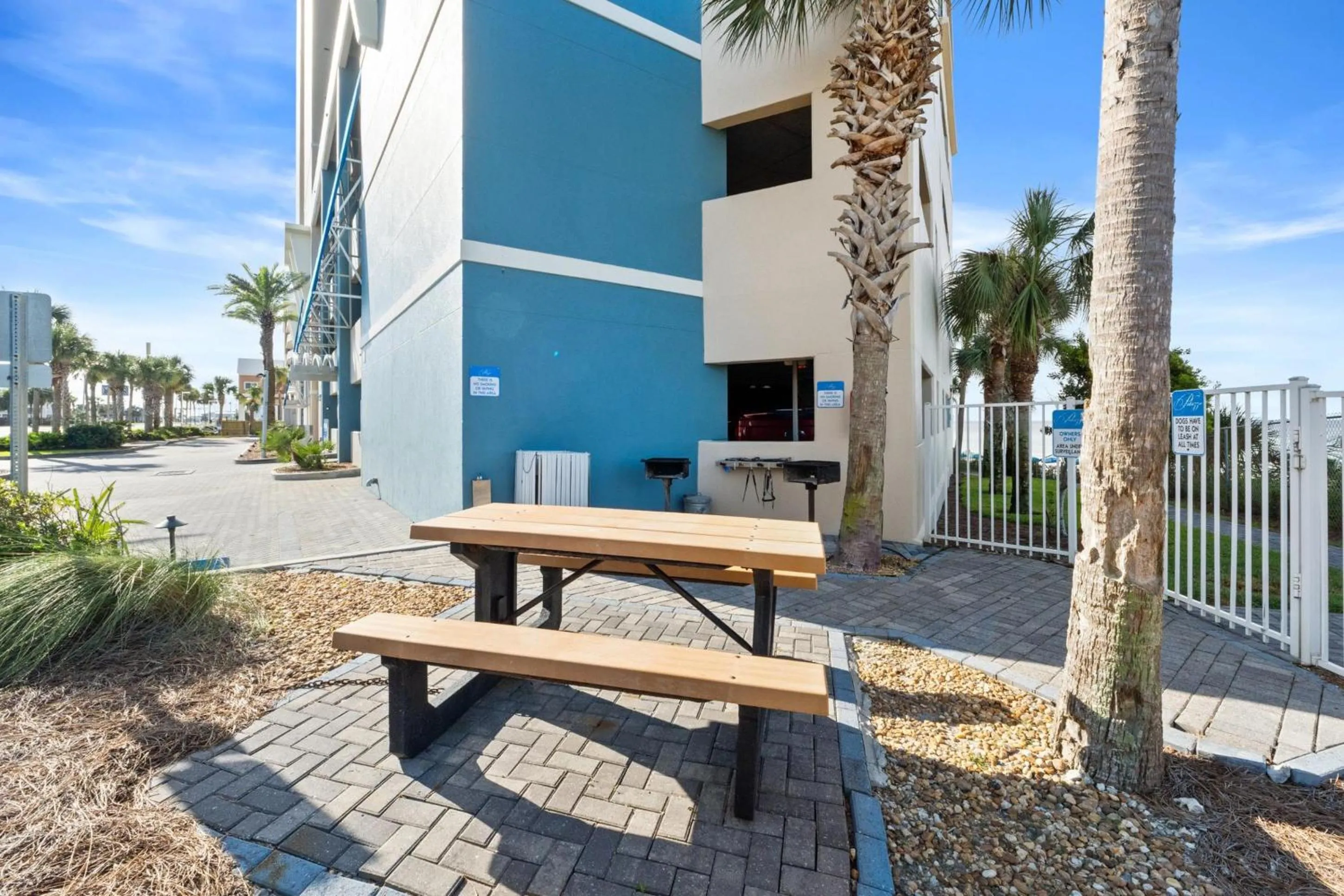 Property building in Palazzo Beach Resort by Panhandle Getaways