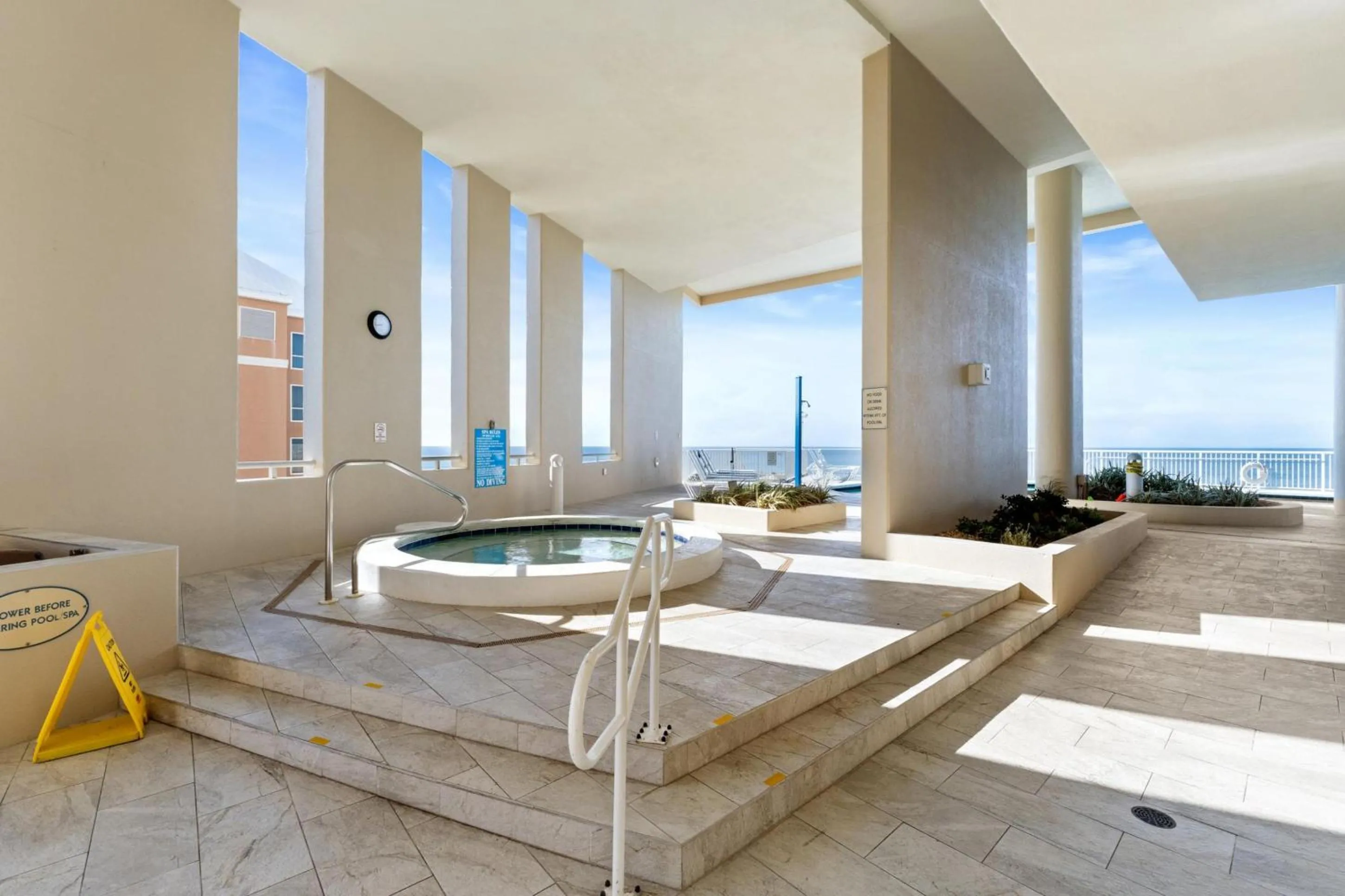 Natural landscape in Palazzo Beach Resort by Panhandle Getaways