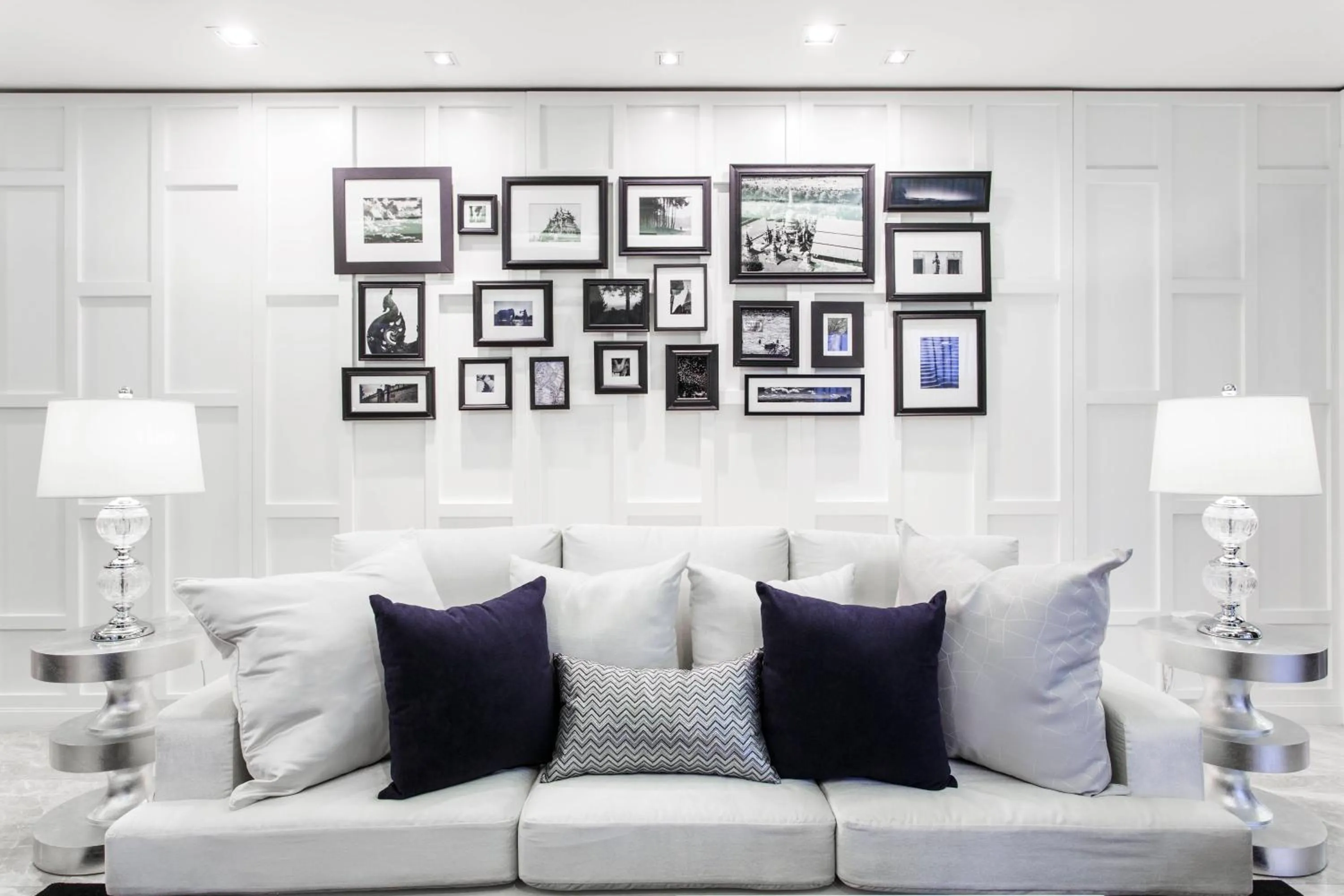 Living room in The Chiang Mai Riverside