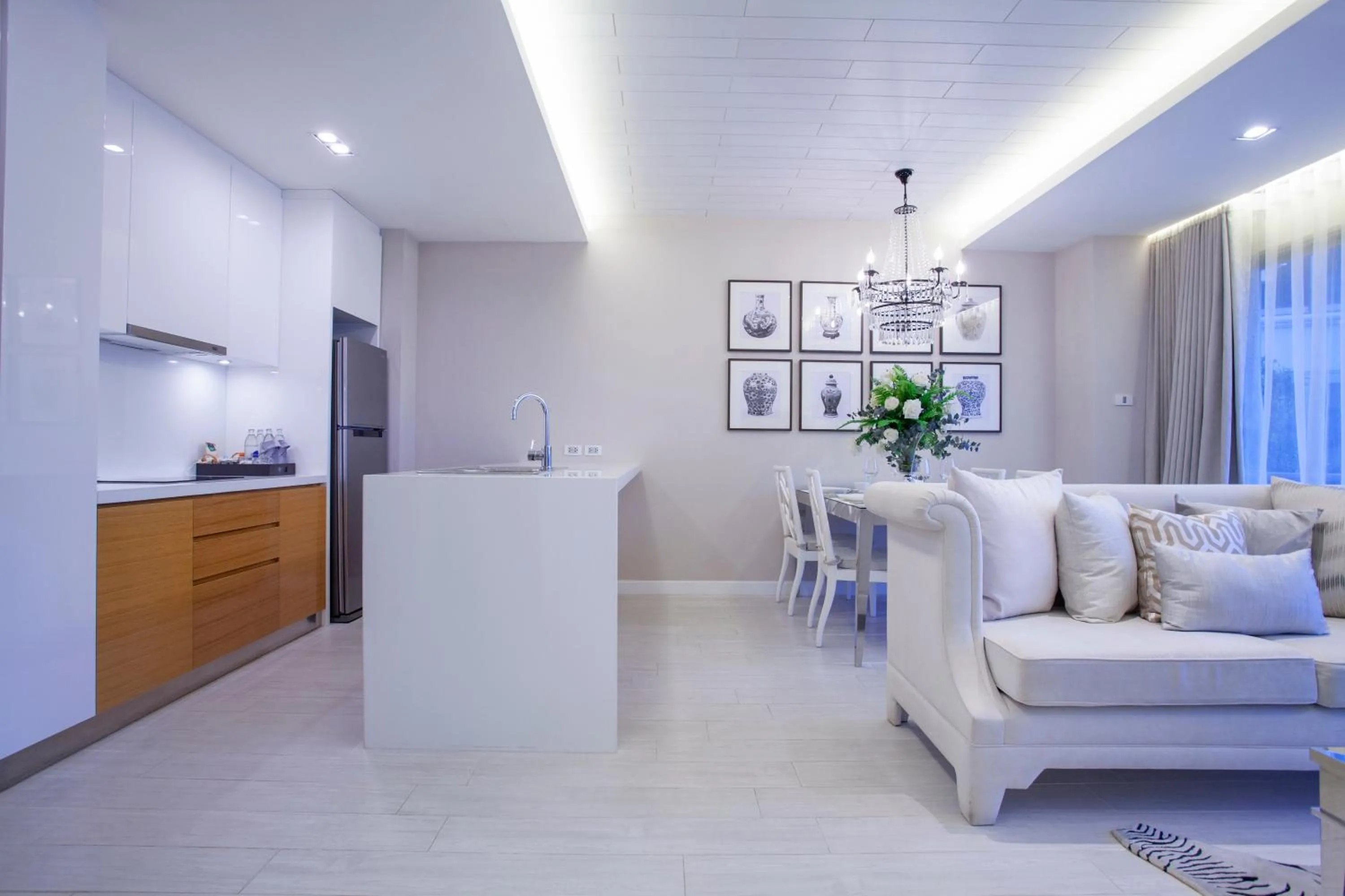 Kitchen or kitchenette in The Chiang Mai Riverside