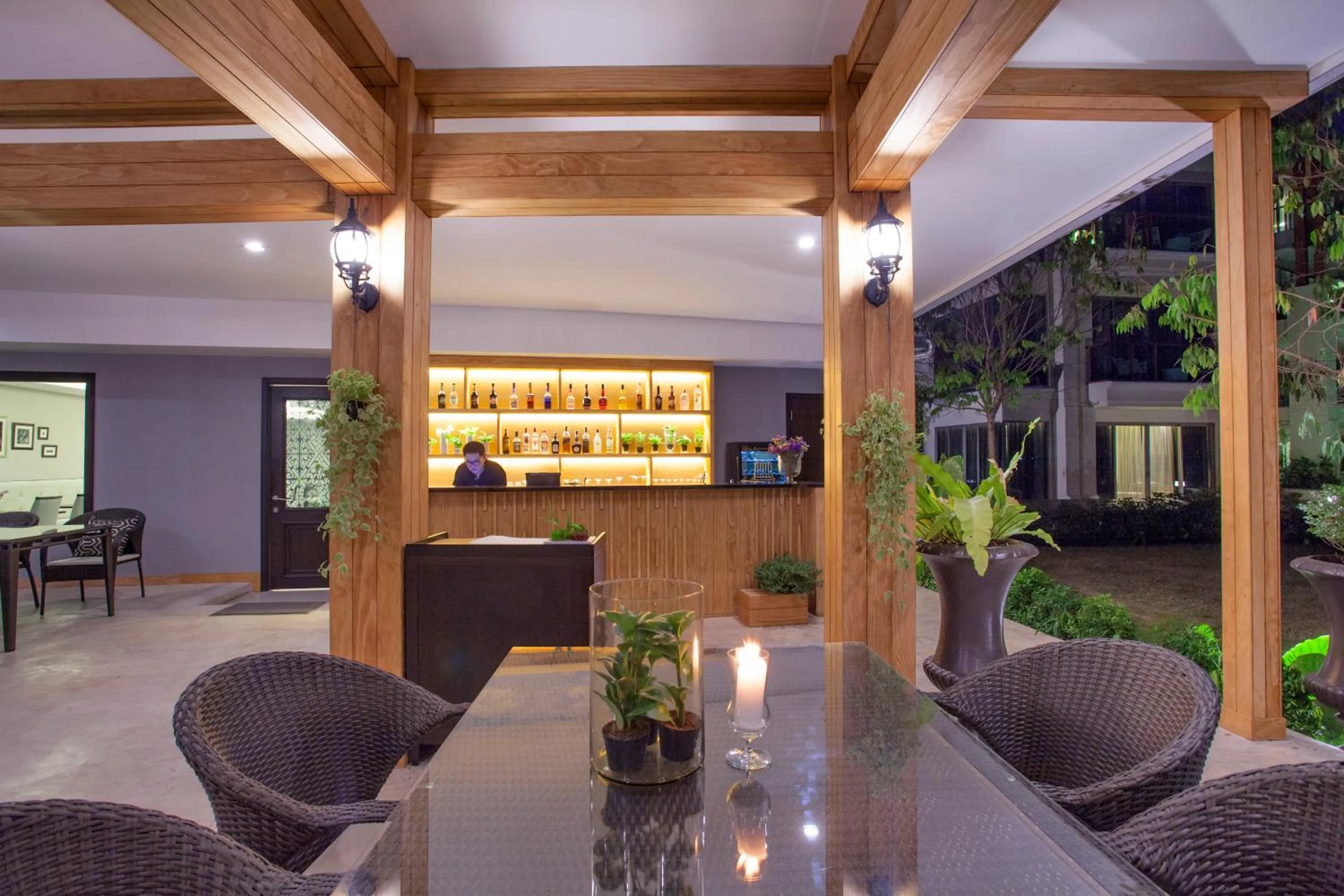 Lounge or bar in The Chiang Mai Riverside