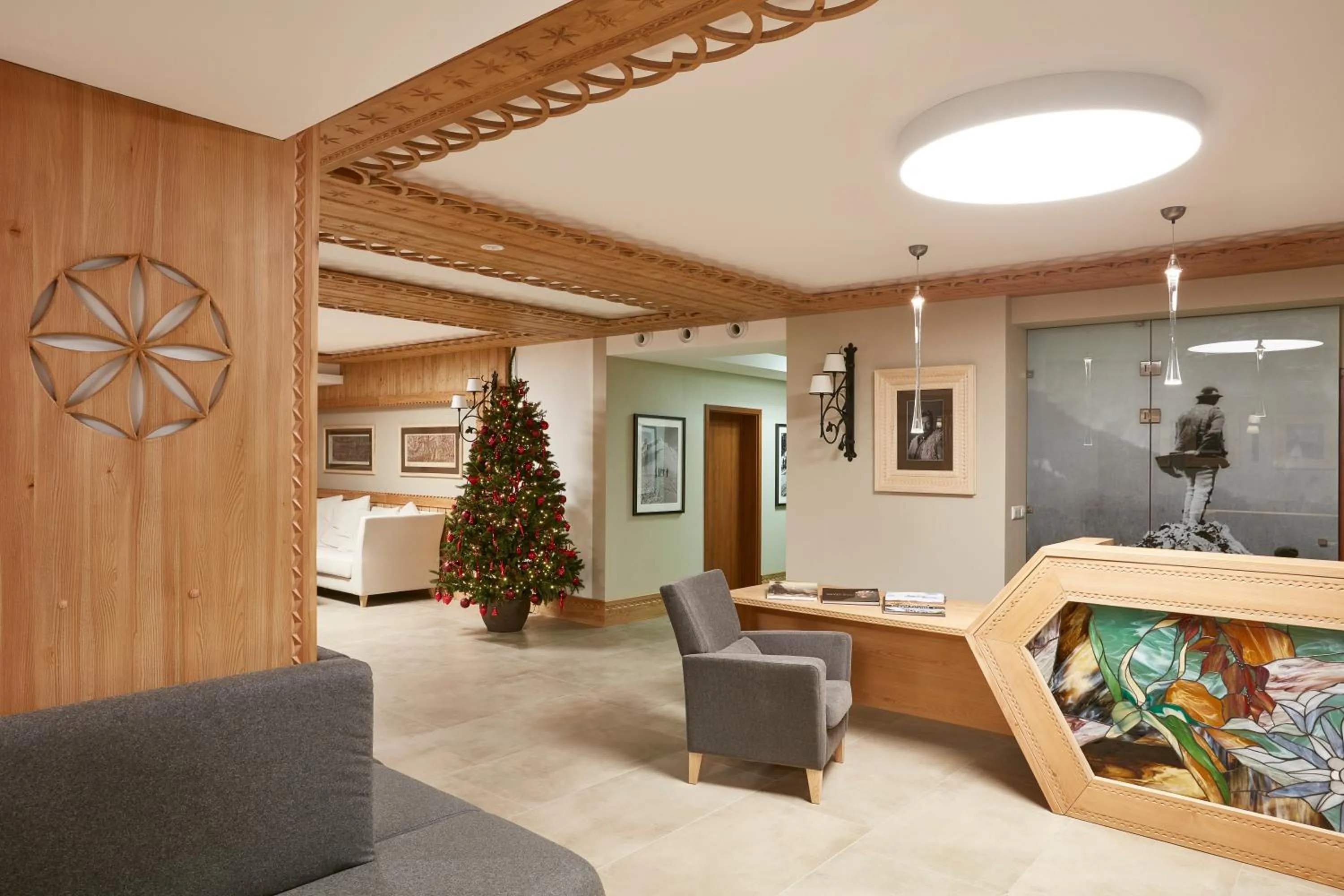 Lobby or reception in Hotel Logos