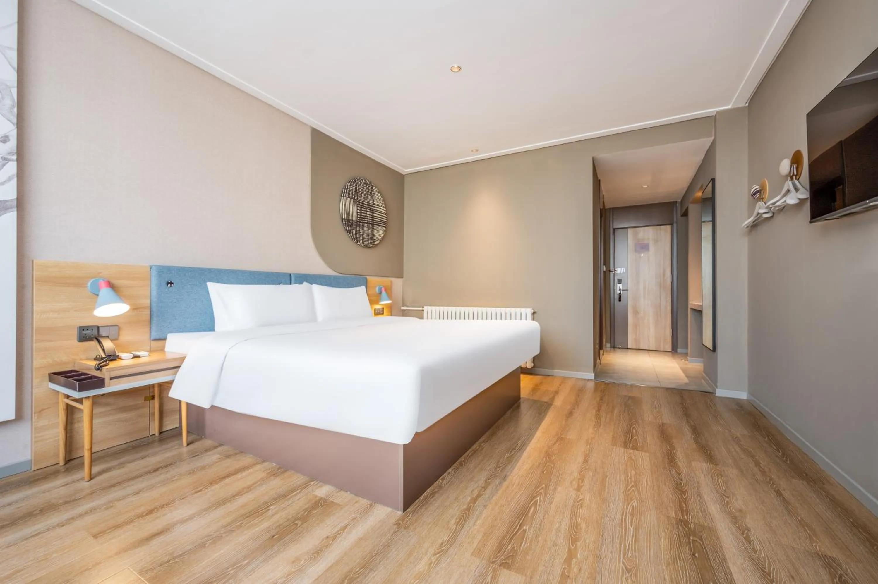 Bed in Home Inn Yuncheng Yuxi Road Yudu