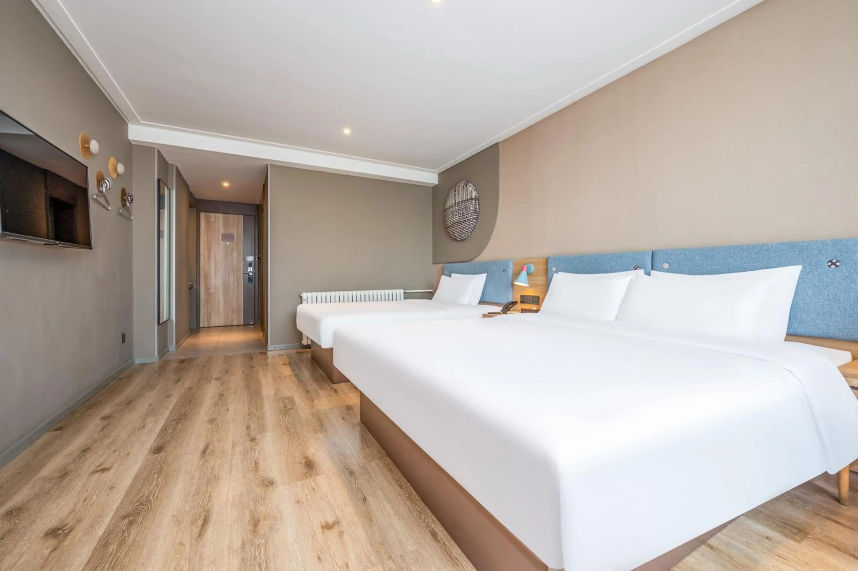 Bed in Home Inn Yuncheng Yuxi Road Yudu