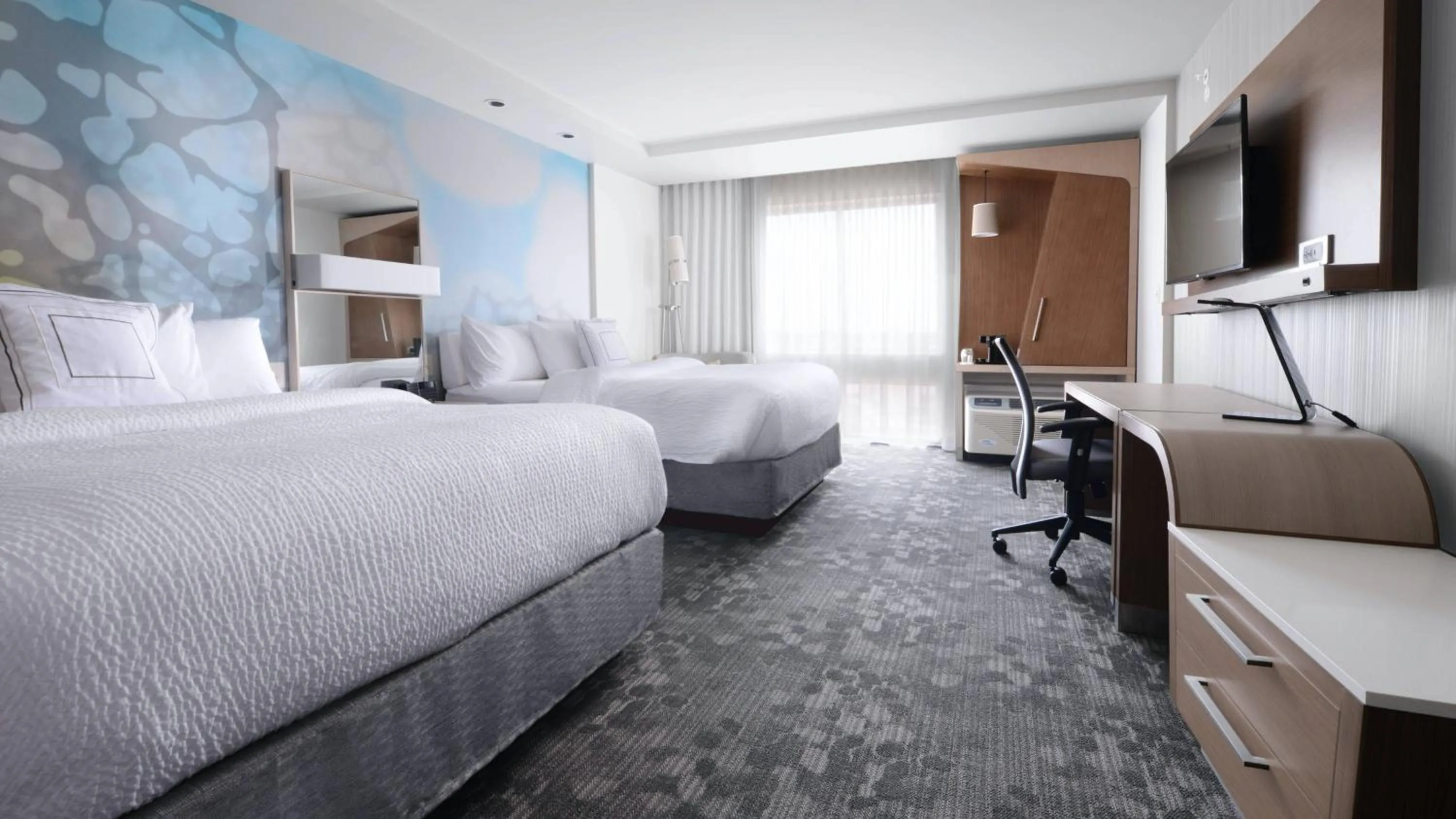 Bedroom, Bed in Courtyard by Marriott Dallas Plano/The Colony