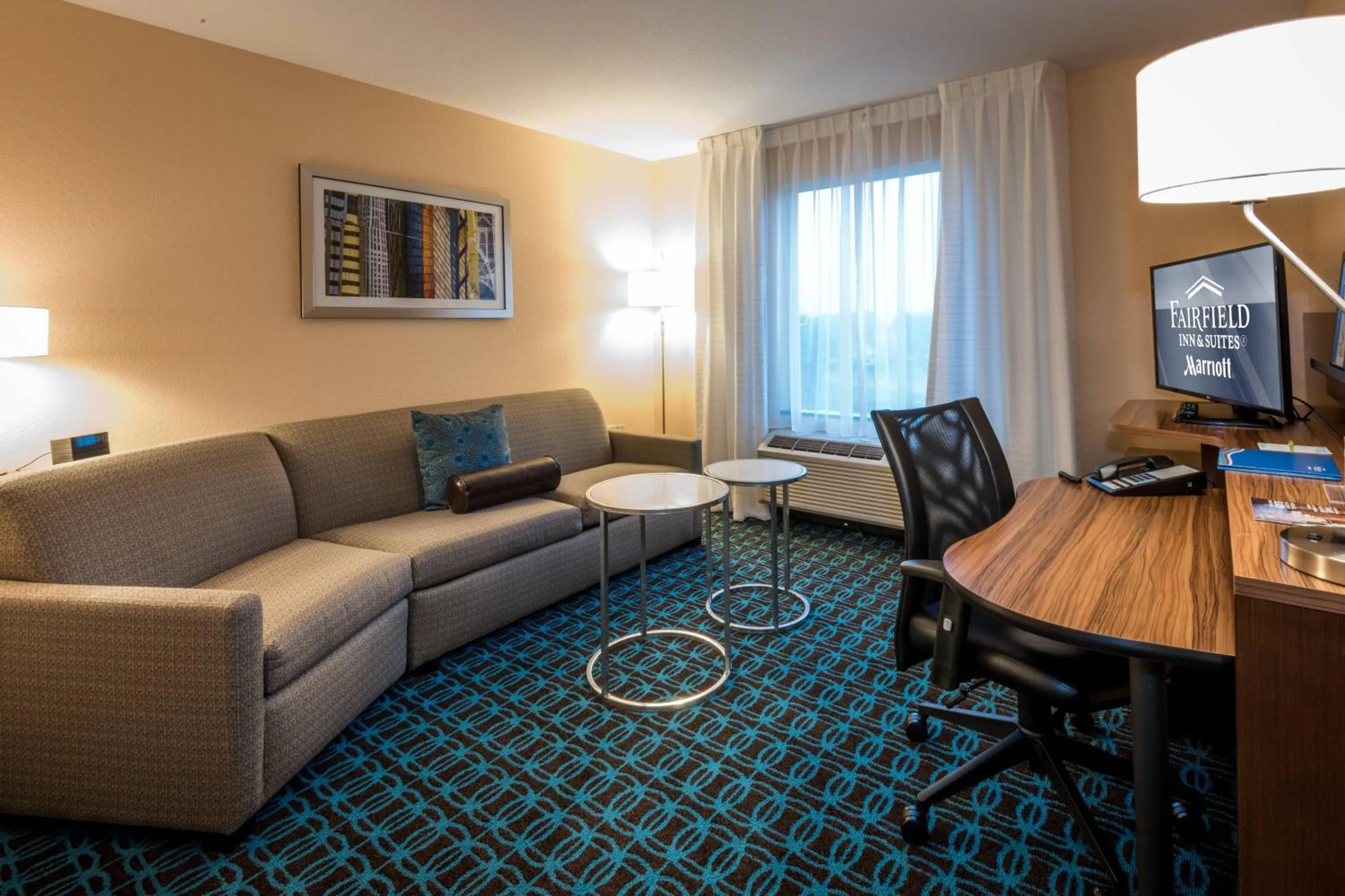 Living room in Fairfield Inn & Suites by Marriott Enterprise