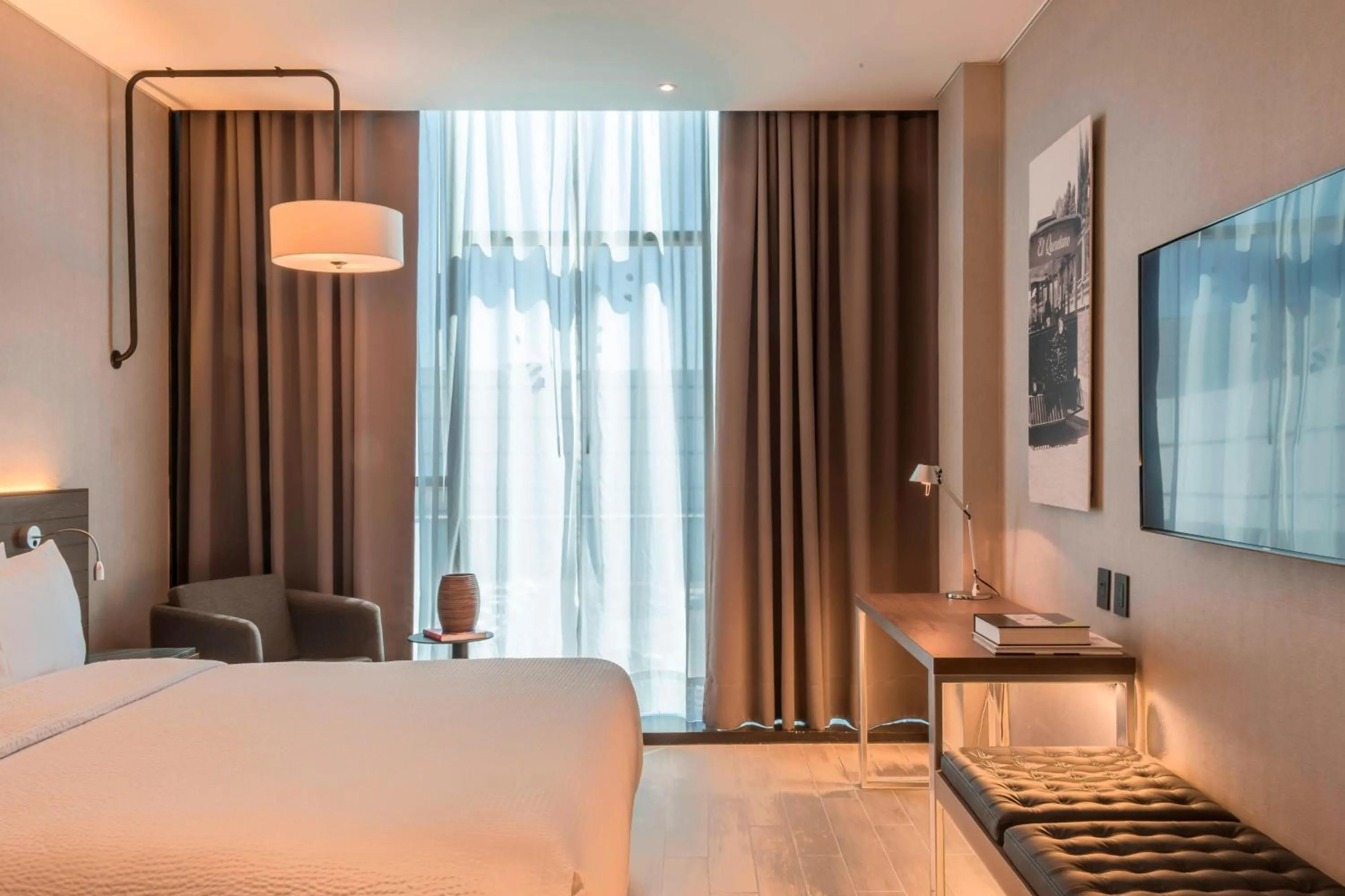 Photo of the whole room, Bed in AC Hotel Queretaro Antea