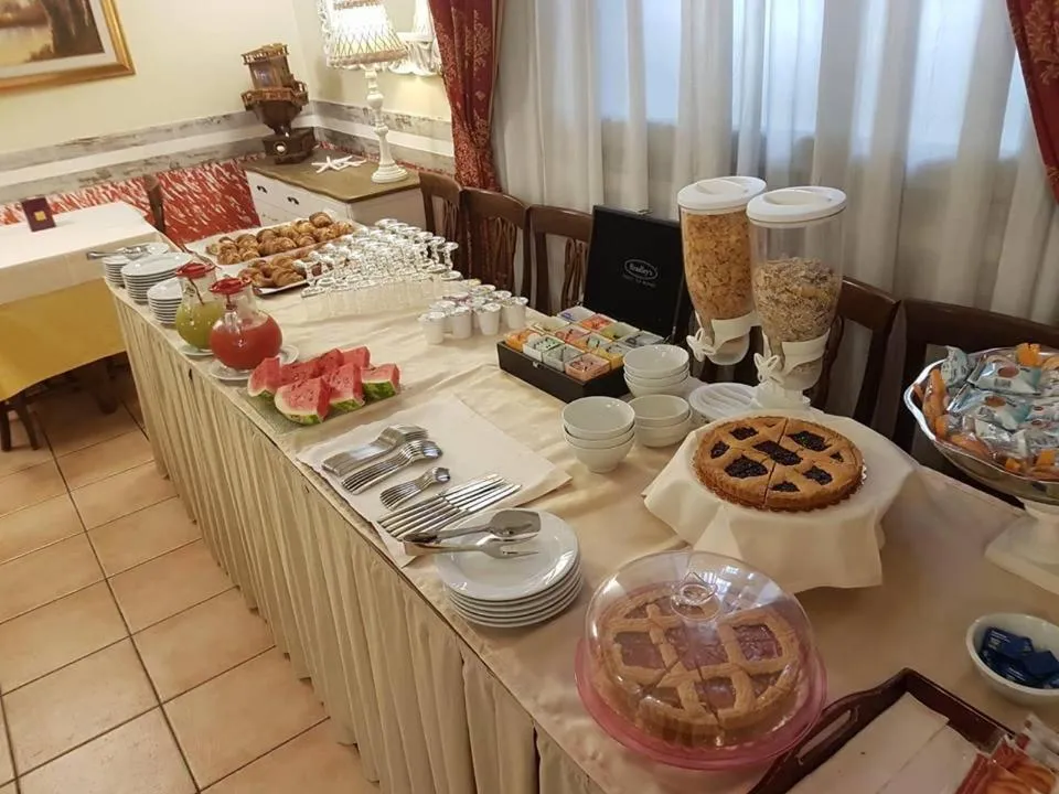 Italian breakfast in Hotel Sicilia