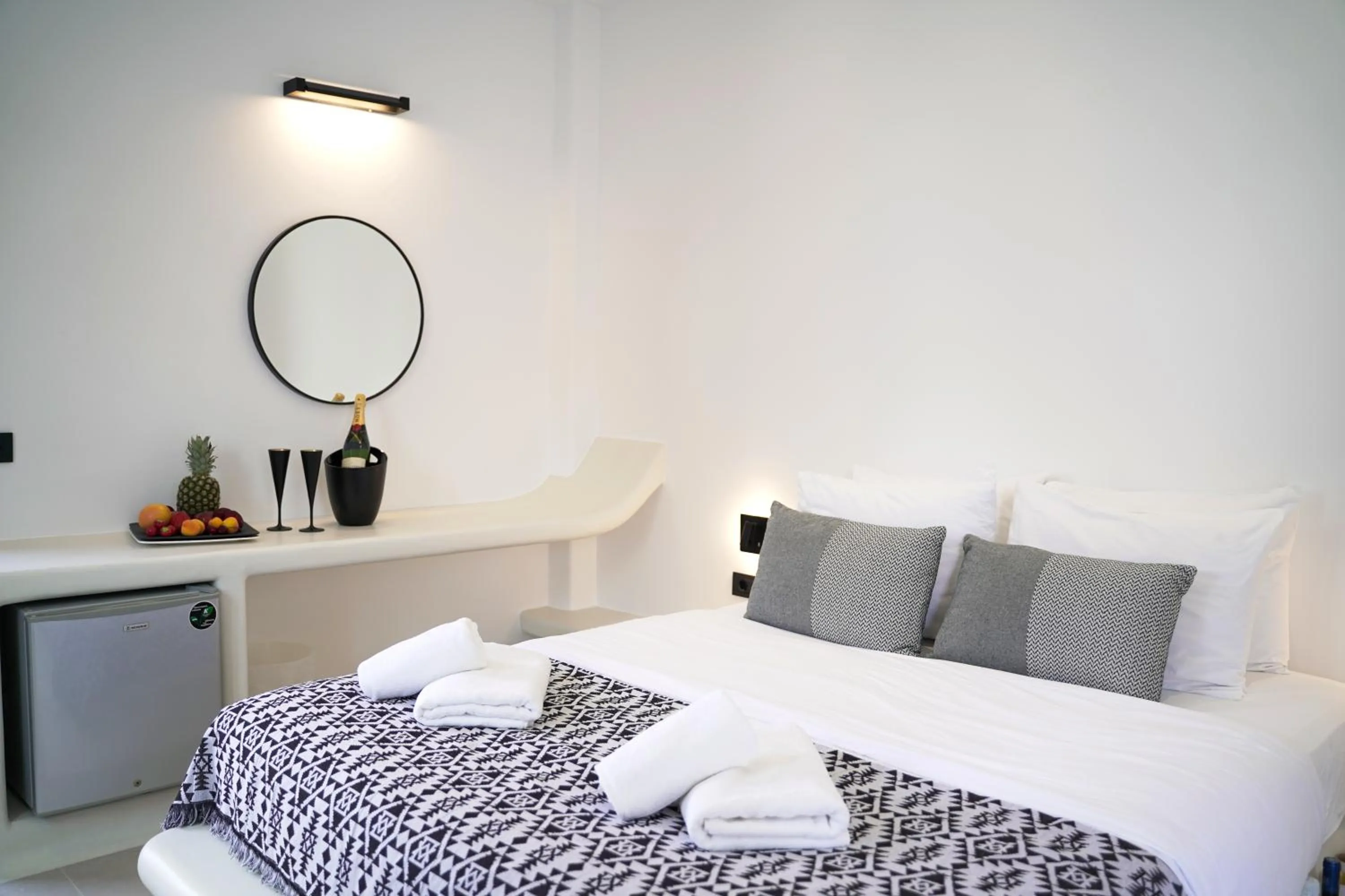 Bed in King's Suites