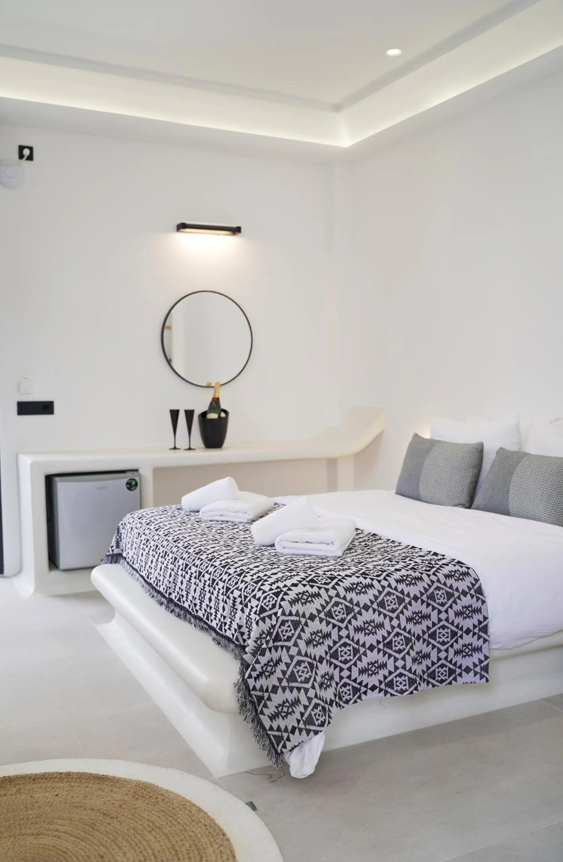 Bed in King's Suites