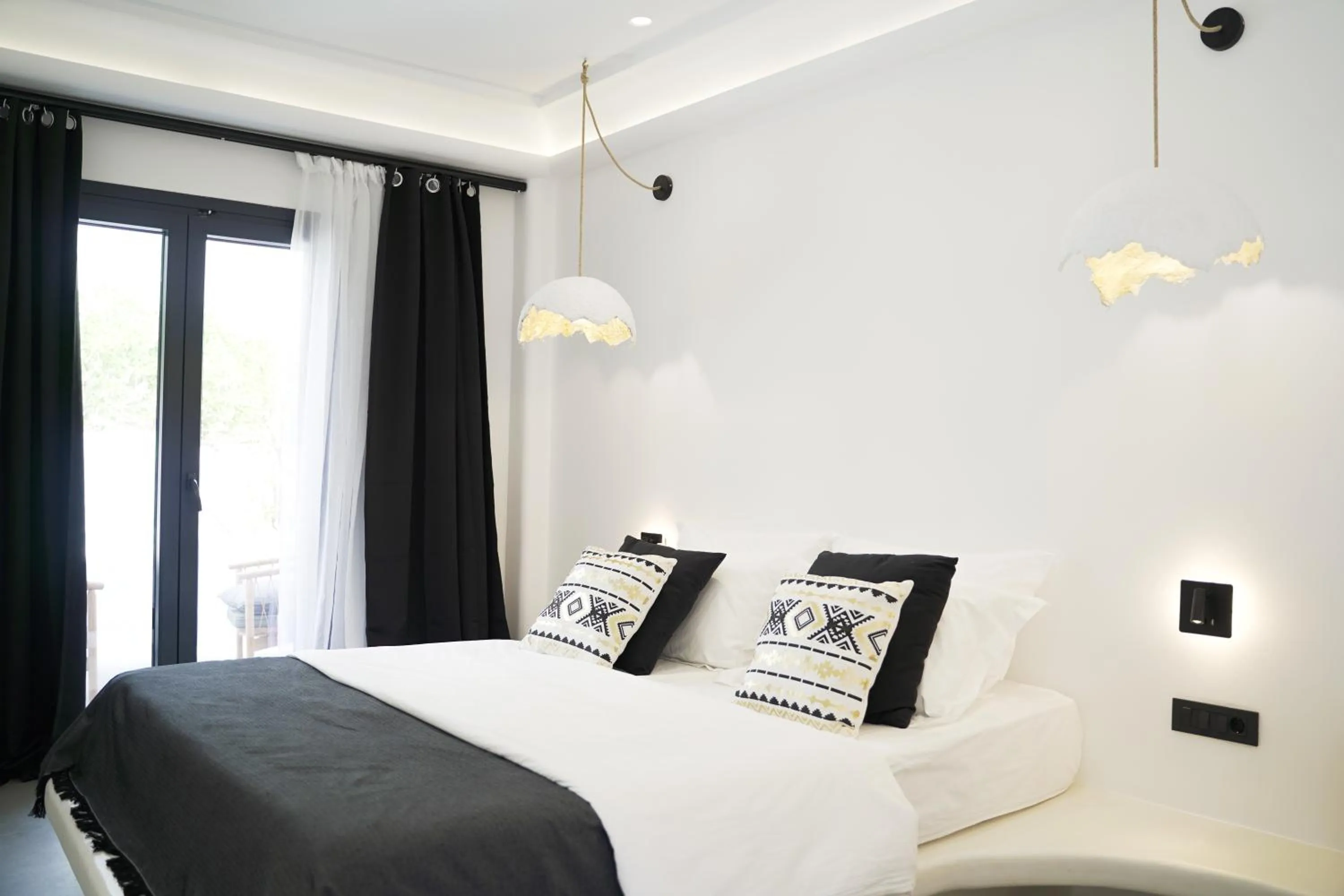 Bed in King's Suites