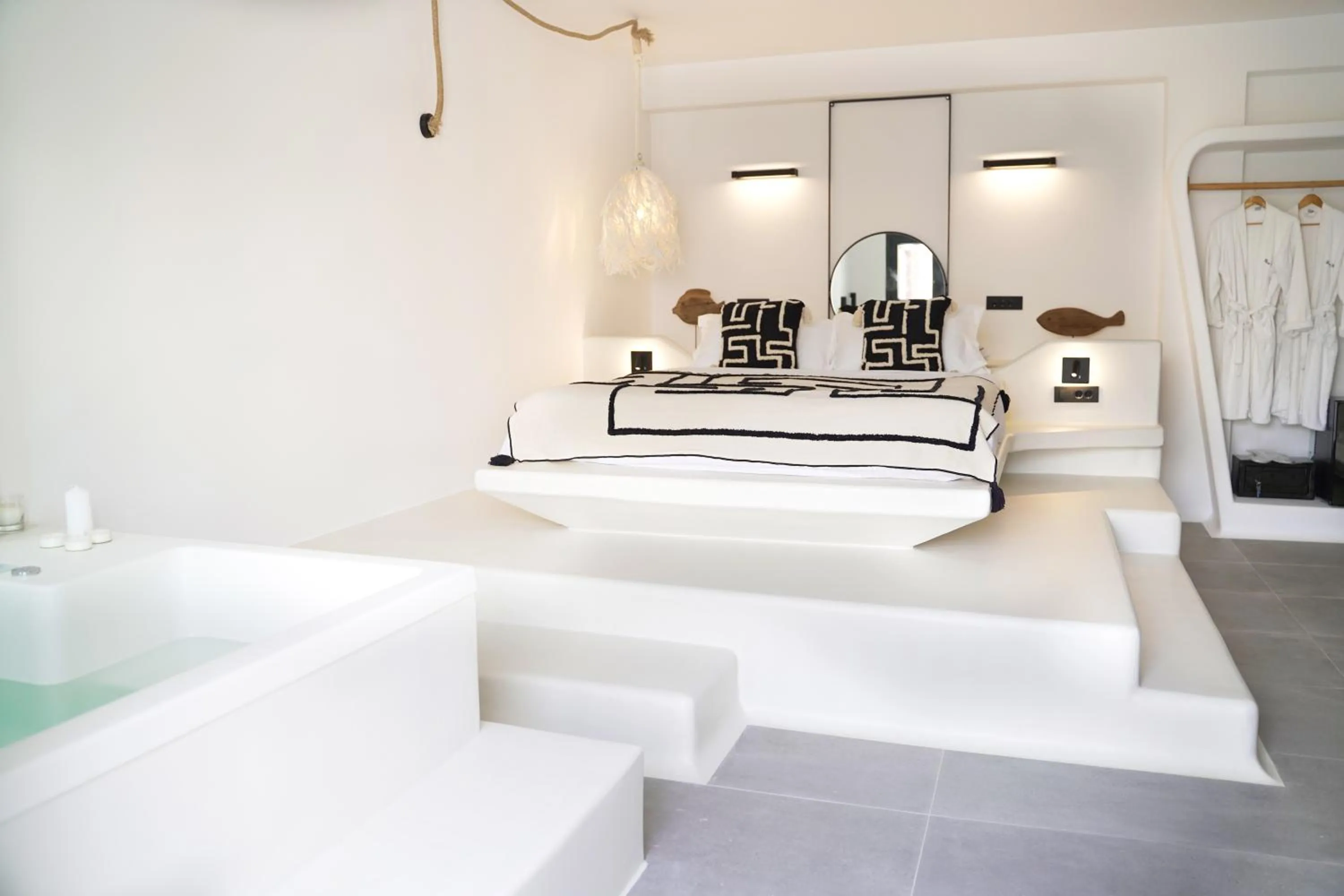 Bed in King's Suites