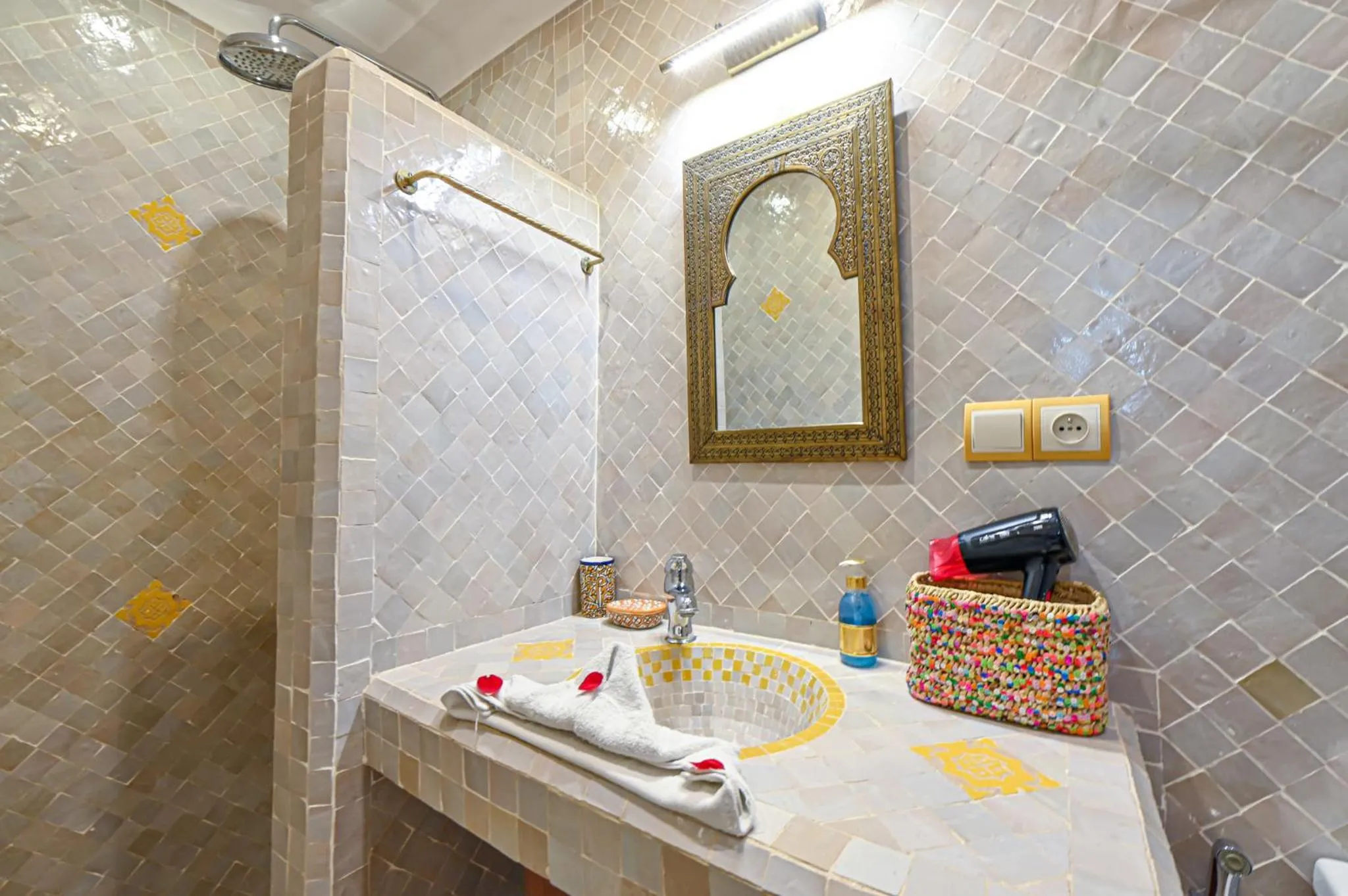 Bathroom in Riad Matins De Marrakech