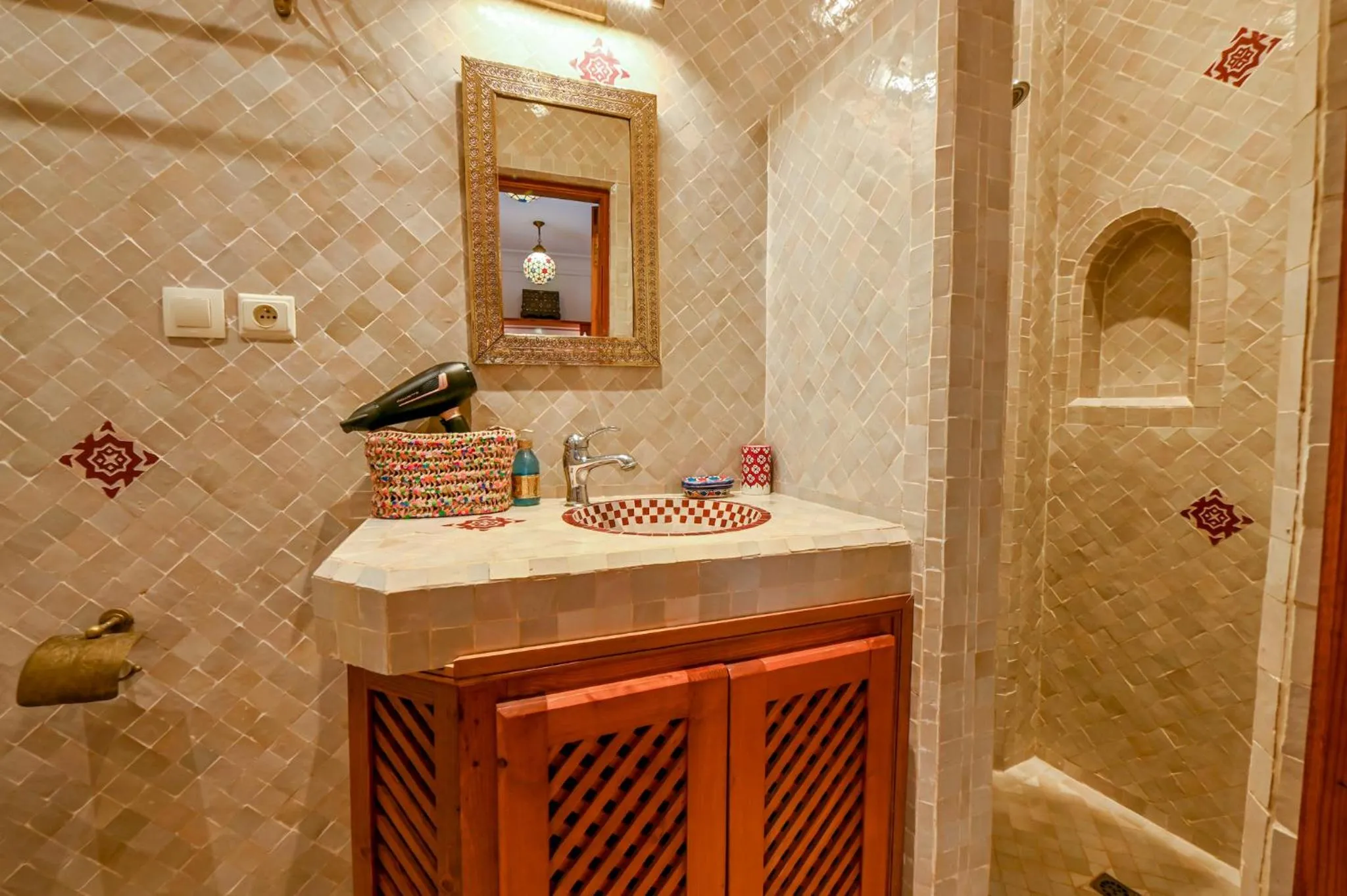 Bathroom in Riad Matins De Marrakech