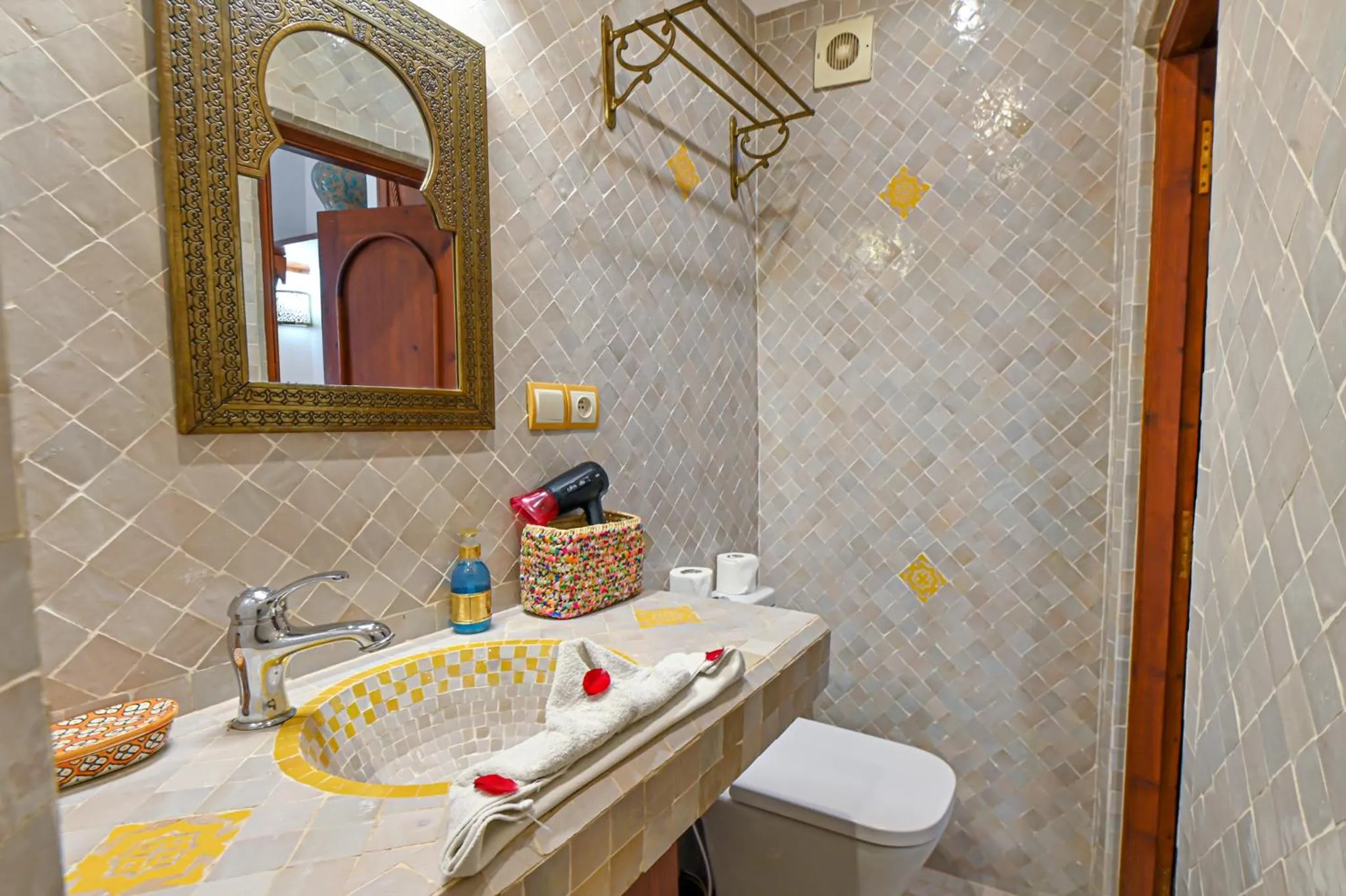 Bathroom in Riad Matins De Marrakech
