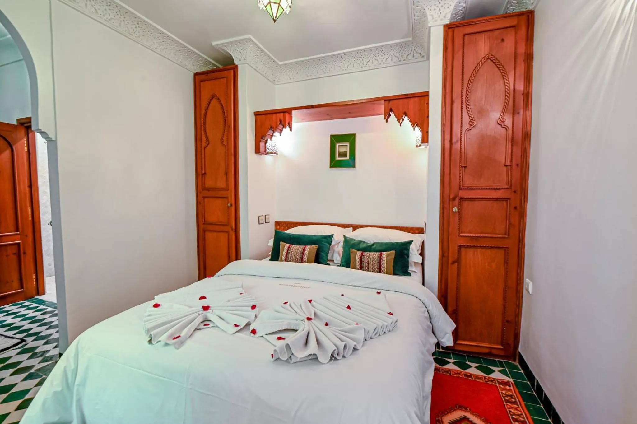 Bedroom, Bed in Riad Matins De Marrakech