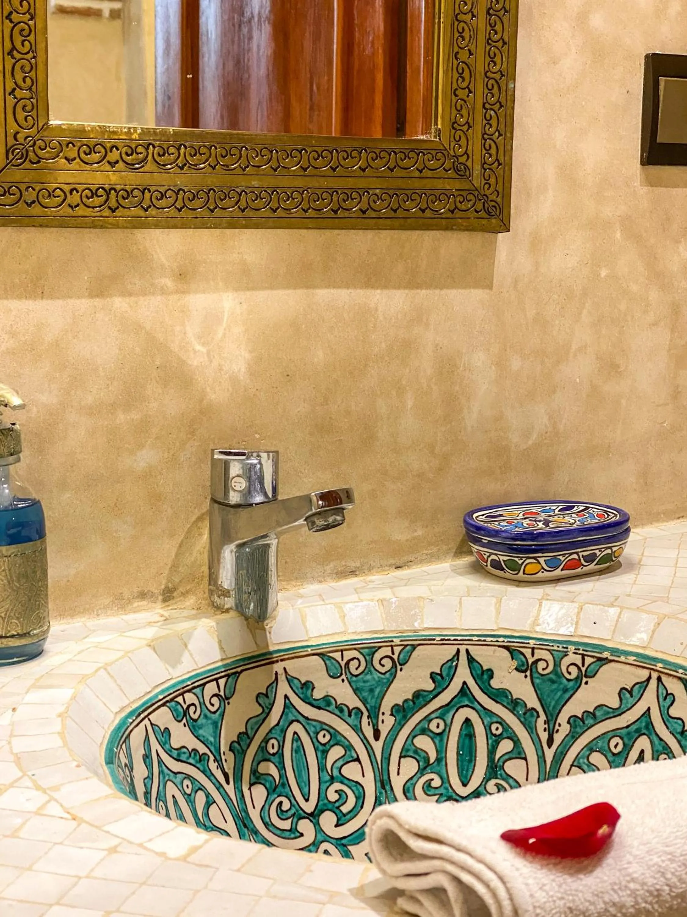 Bathroom in Riad Matins De Marrakech