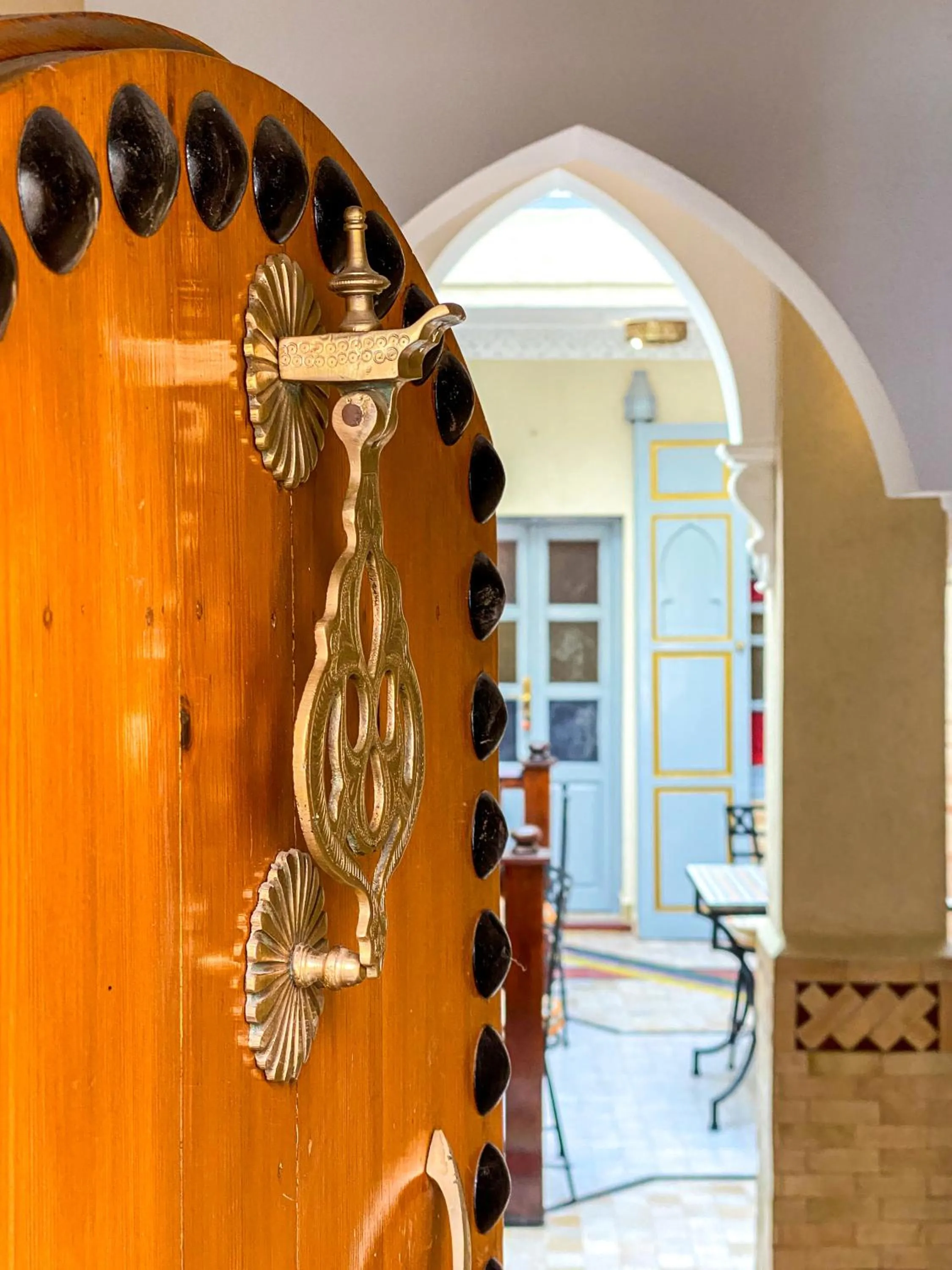 Facade/entrance in Riad Matins De Marrakech