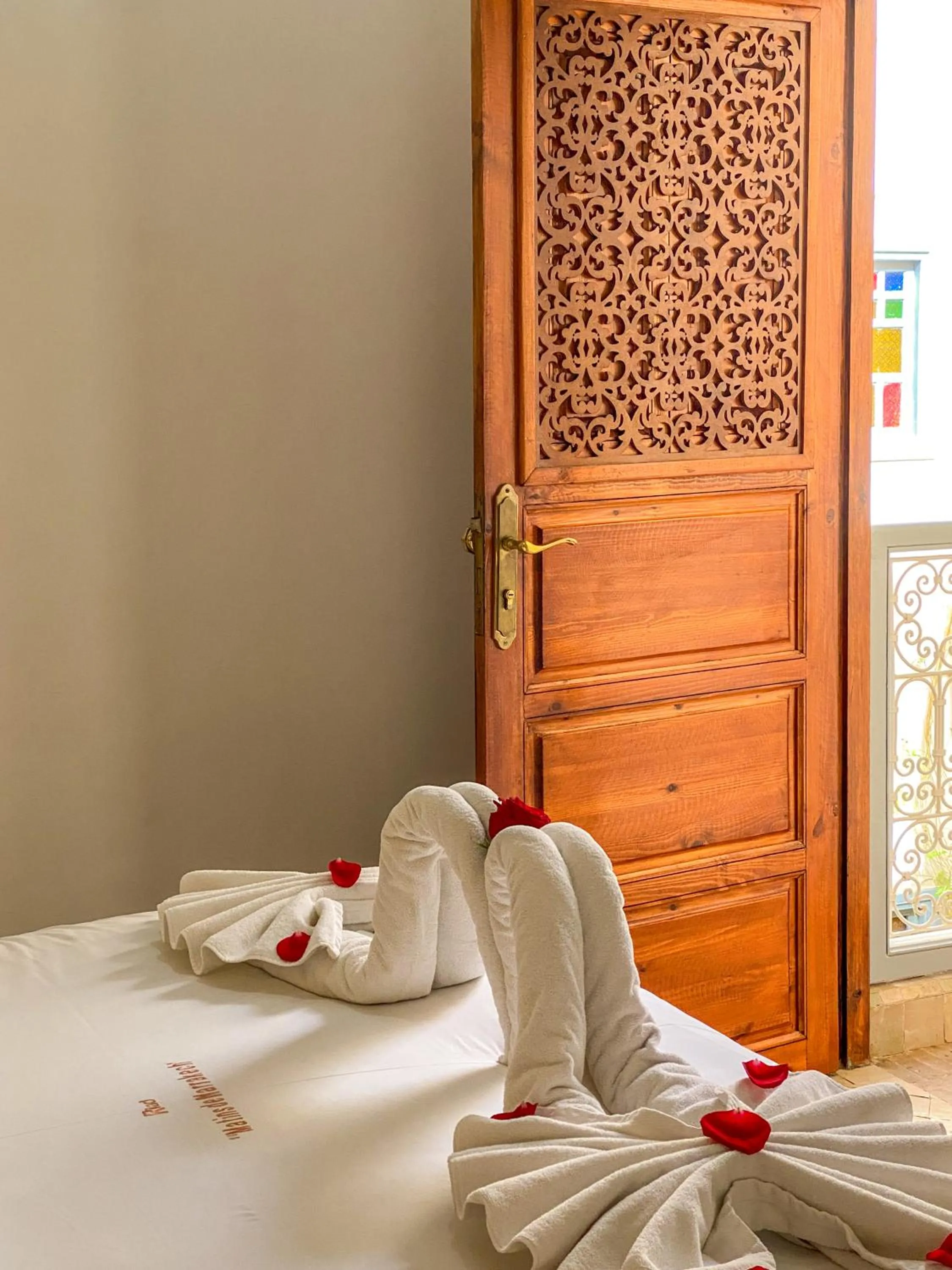 Bedroom, Bed in Riad Matins De Marrakech