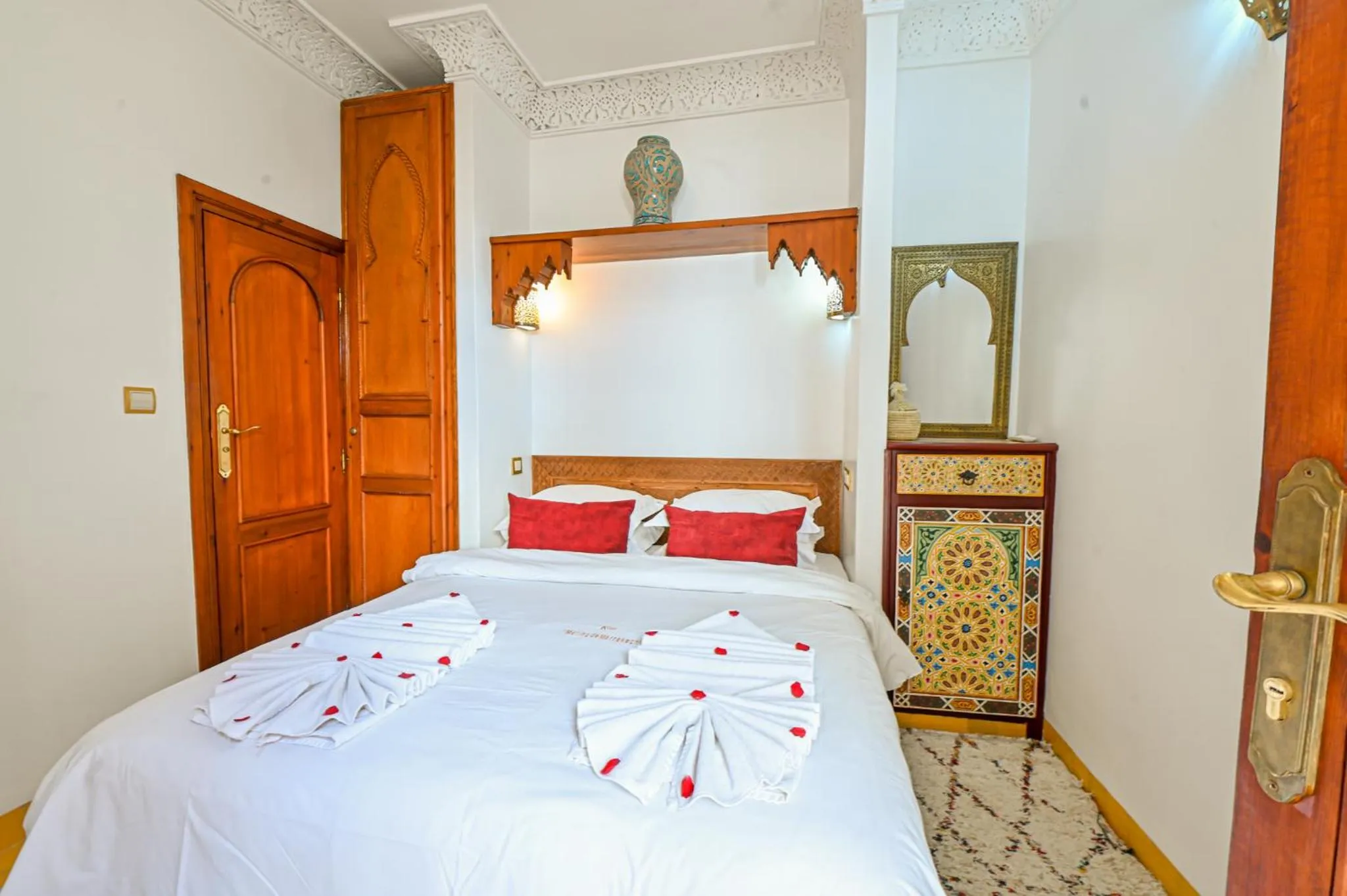 Bedroom, Bed in Riad Matins De Marrakech