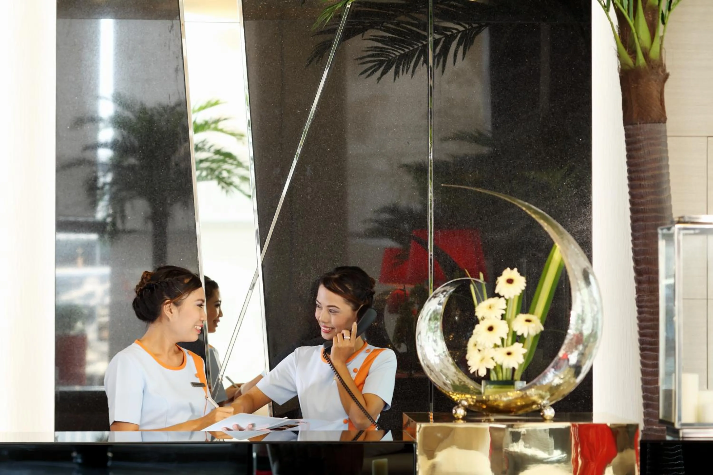 Staff in Nova Express Pattaya Hotel