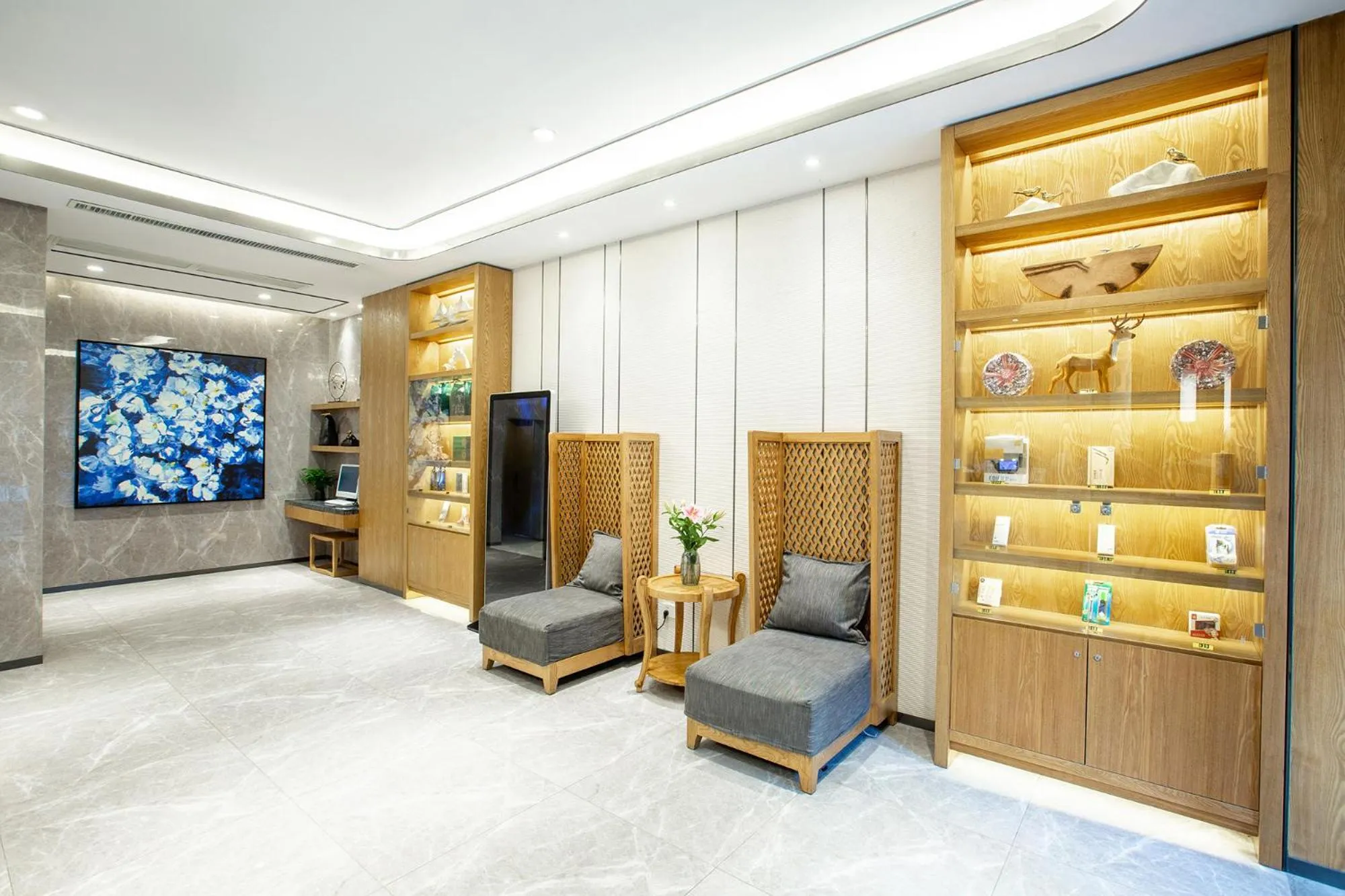 Seating area in Home Inn Guiyang Railway Station