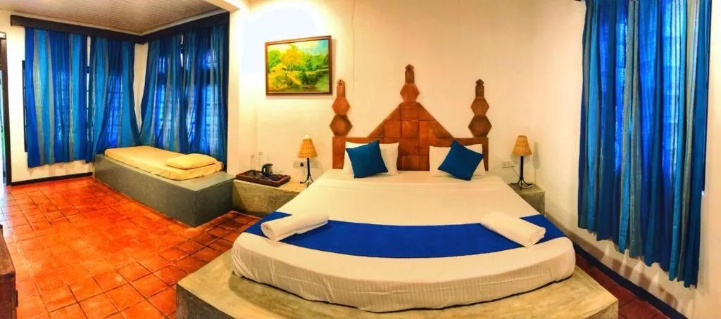 Bed in Dambulu Oya Family Park