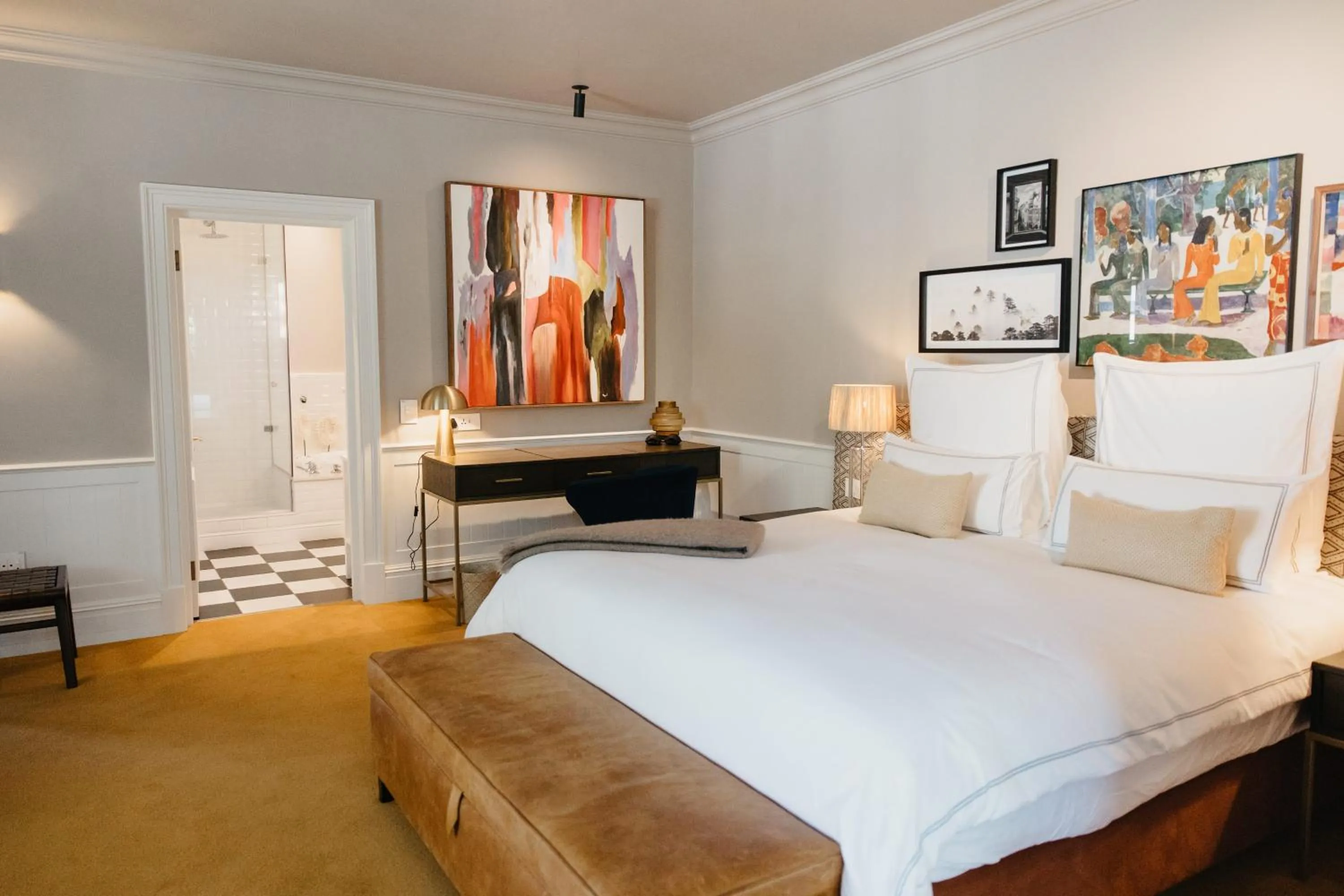 Bed in Erinvale Estate Hotel & Spa