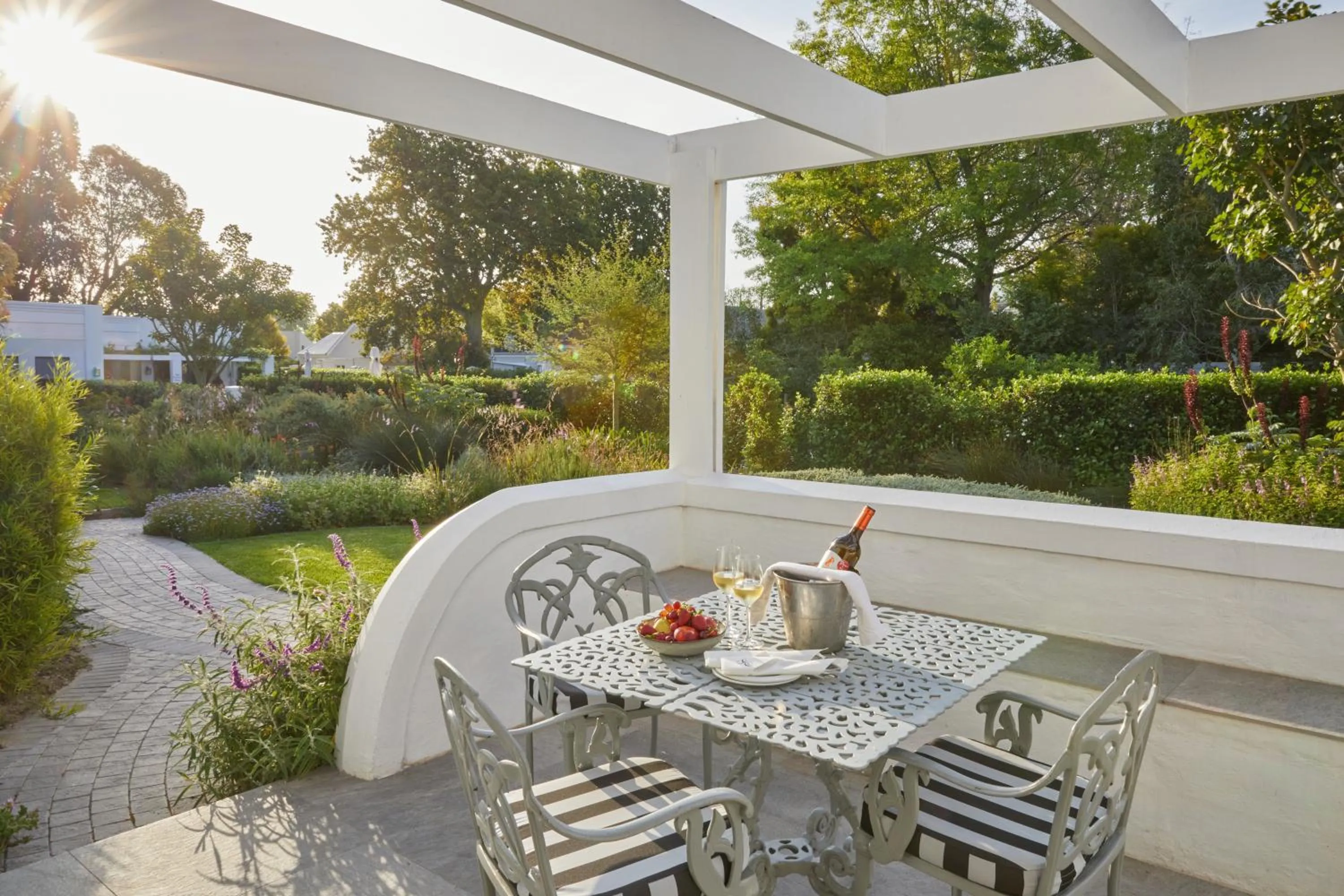 Patio in Erinvale Estate Hotel & Spa