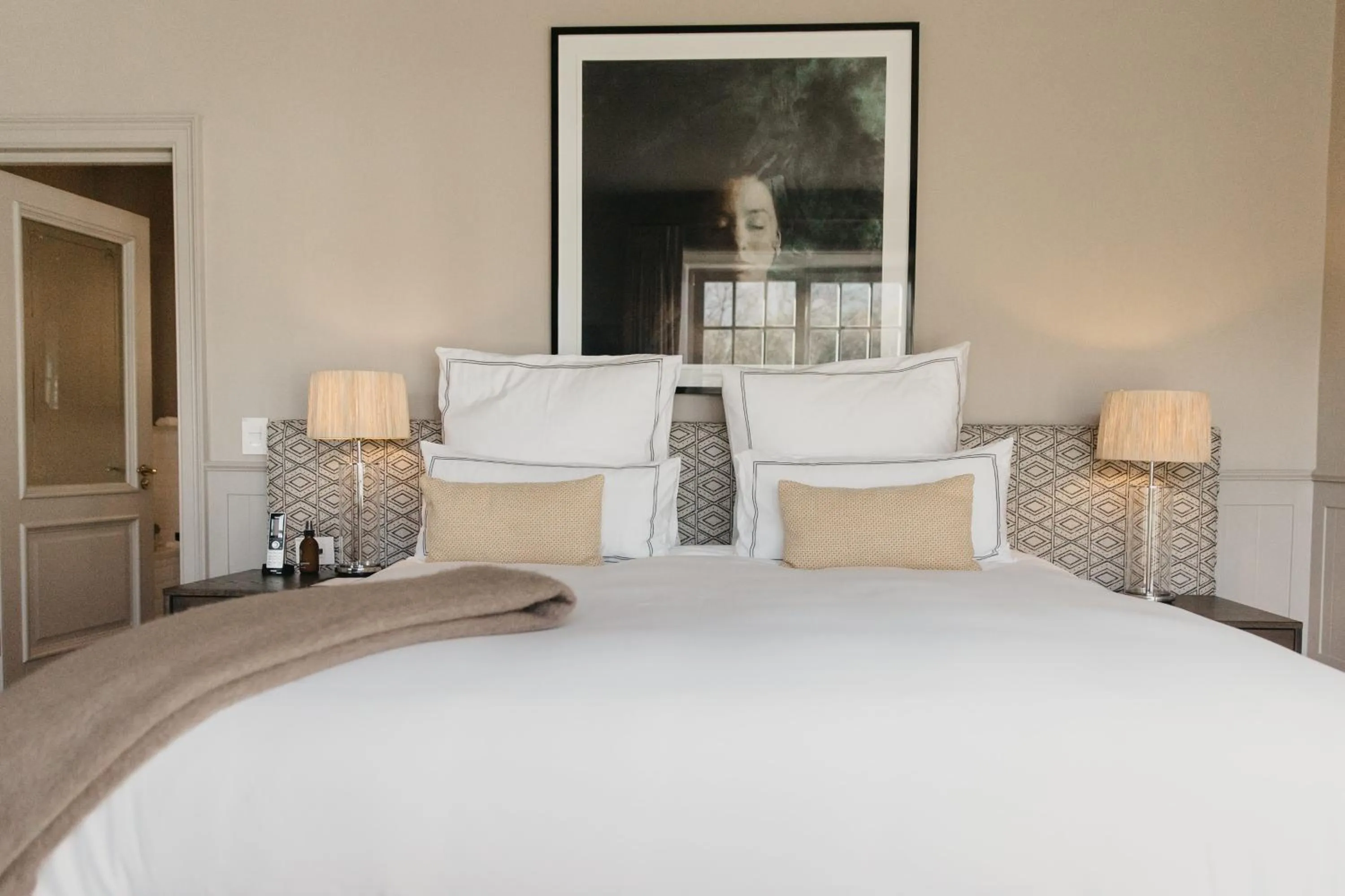 Bed in Erinvale Estate Hotel & Spa