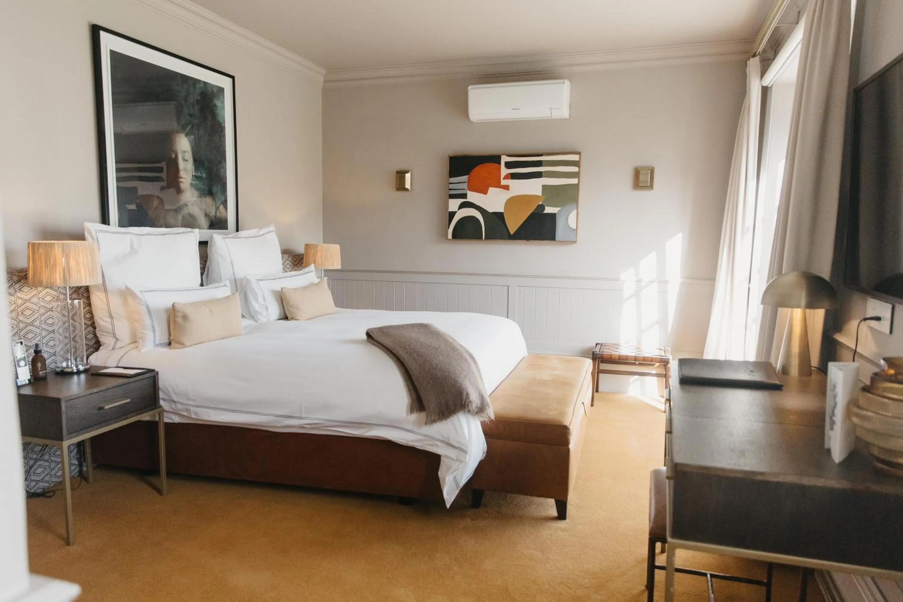 Bed in Erinvale Estate Hotel & Spa