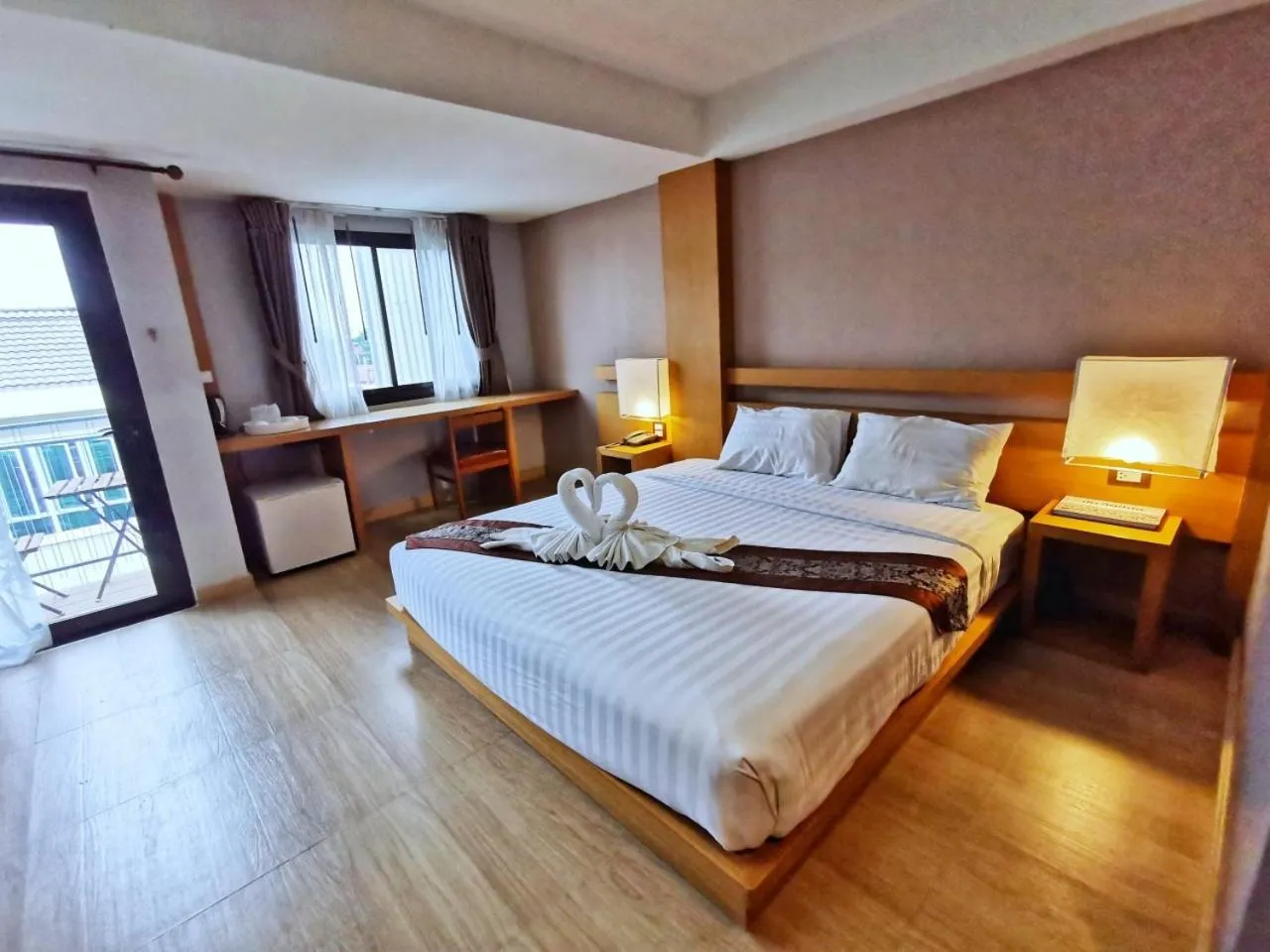 Photo of the whole room, Bed in Buritel Hotel