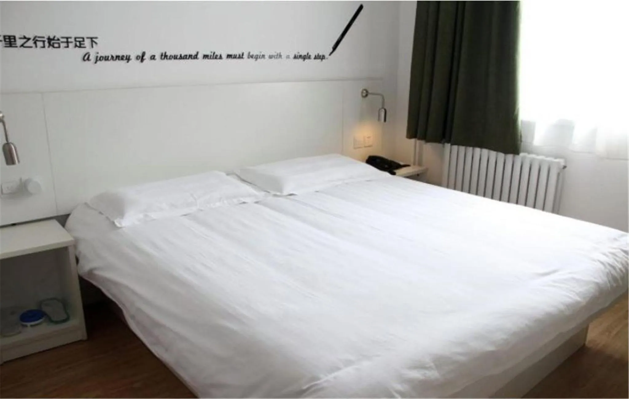 Bed in Motel Ji'nan Shandong University Shanda Road