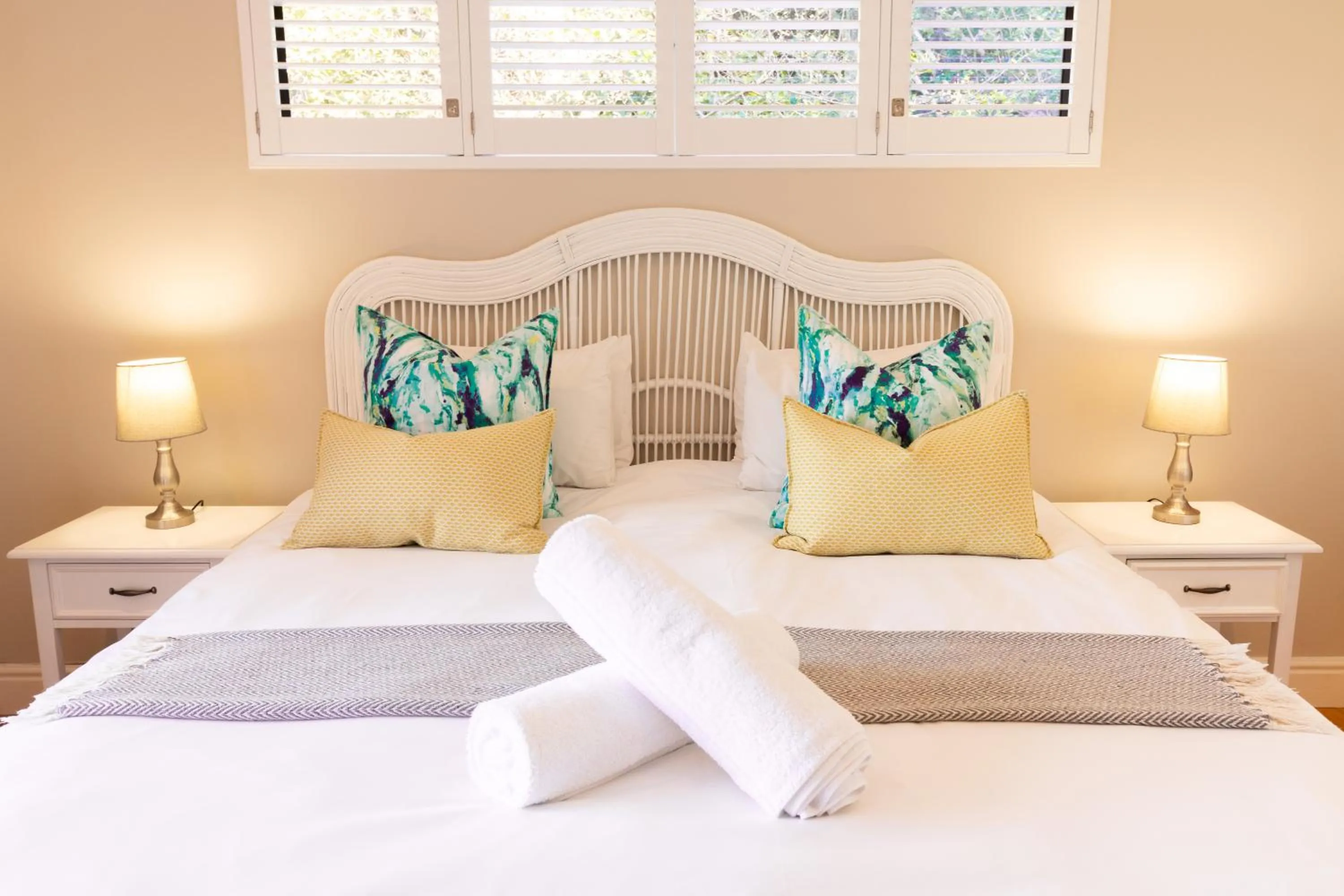 Bedroom, Bed in Boardwalk Lodge – Self-Catering