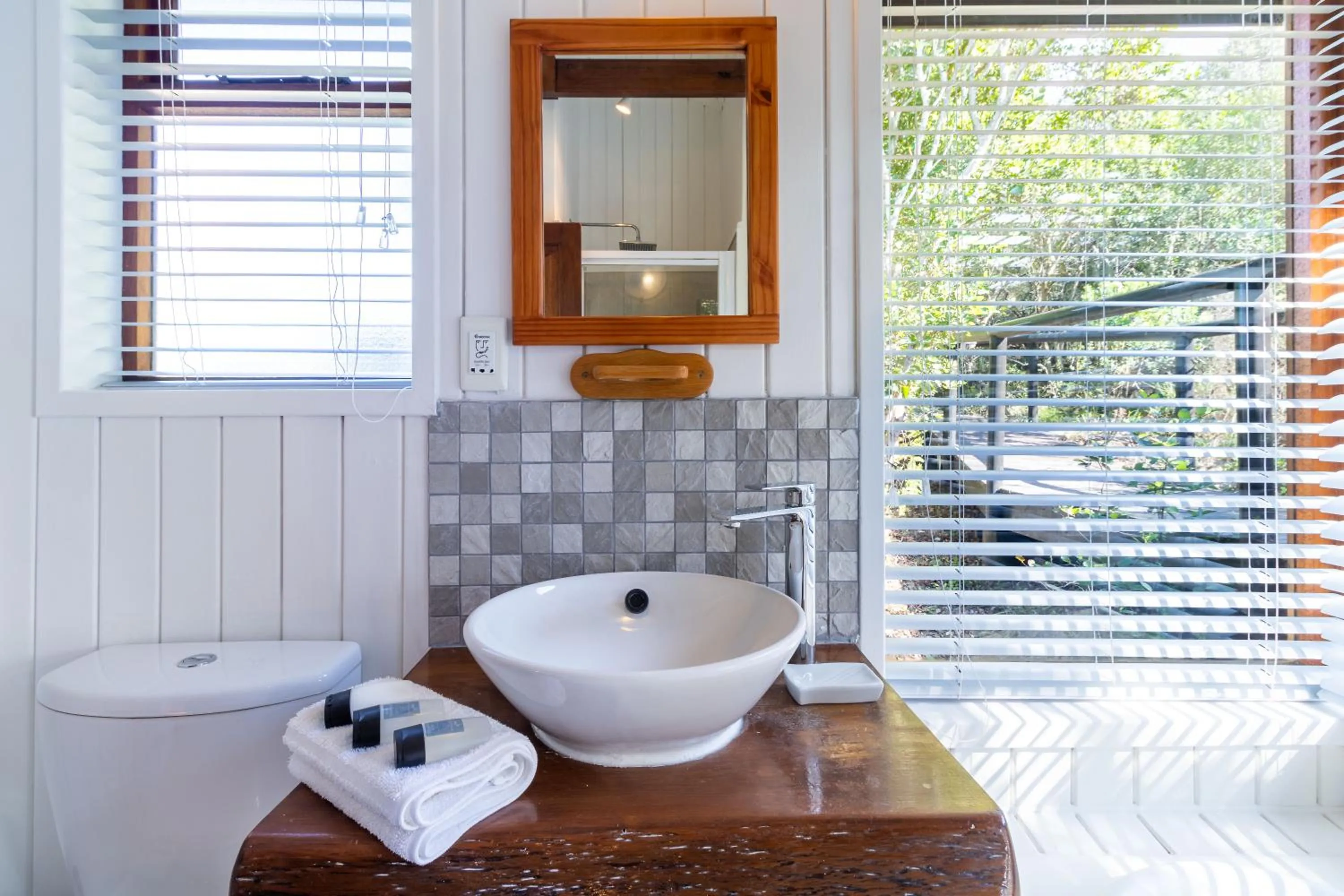 Bathroom in Boardwalk Lodge – Self-Catering