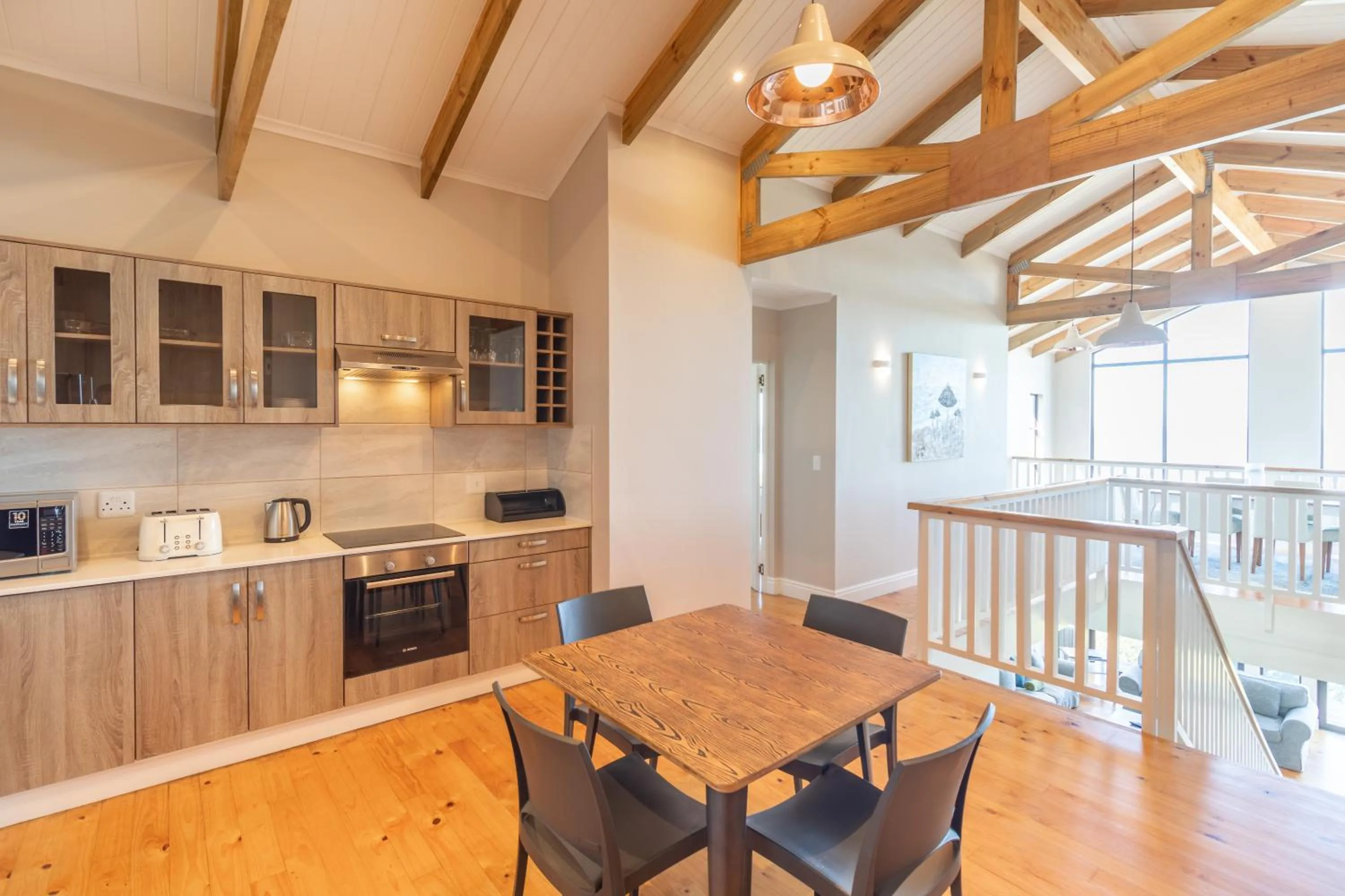 kitchen in Boardwalk Lodge – Self-Catering