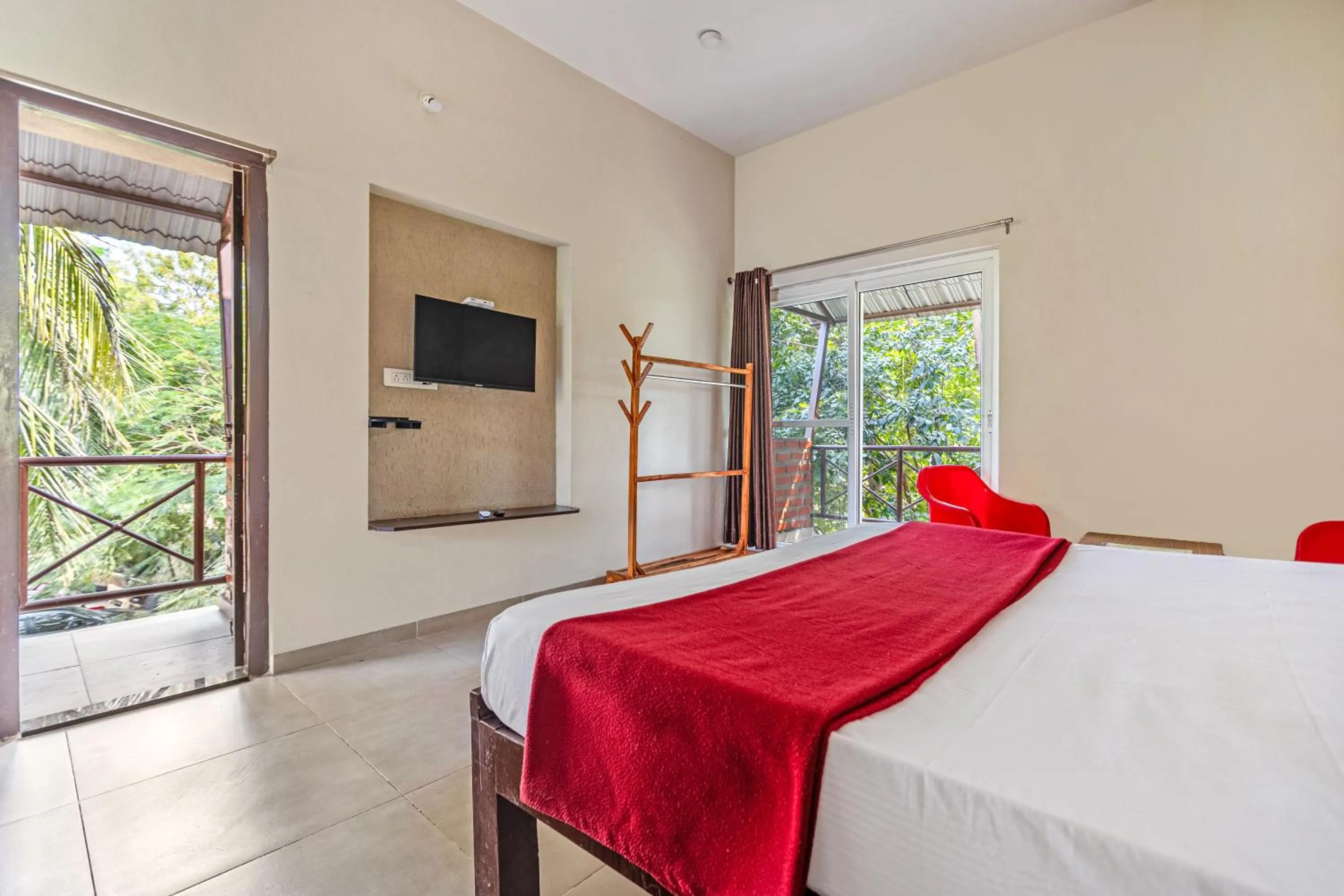 Photo of the whole room, Bed in Nature Trails Ashoka Resorts Hampi