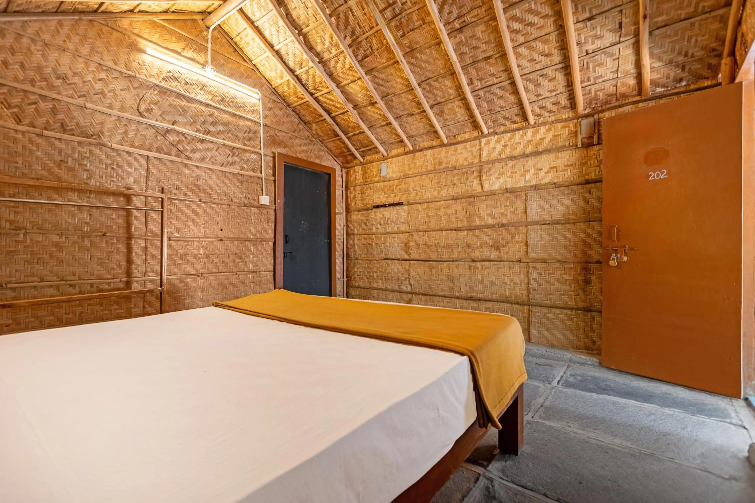Bedroom, Bed in Nature Trails Ashoka Resorts Hampi