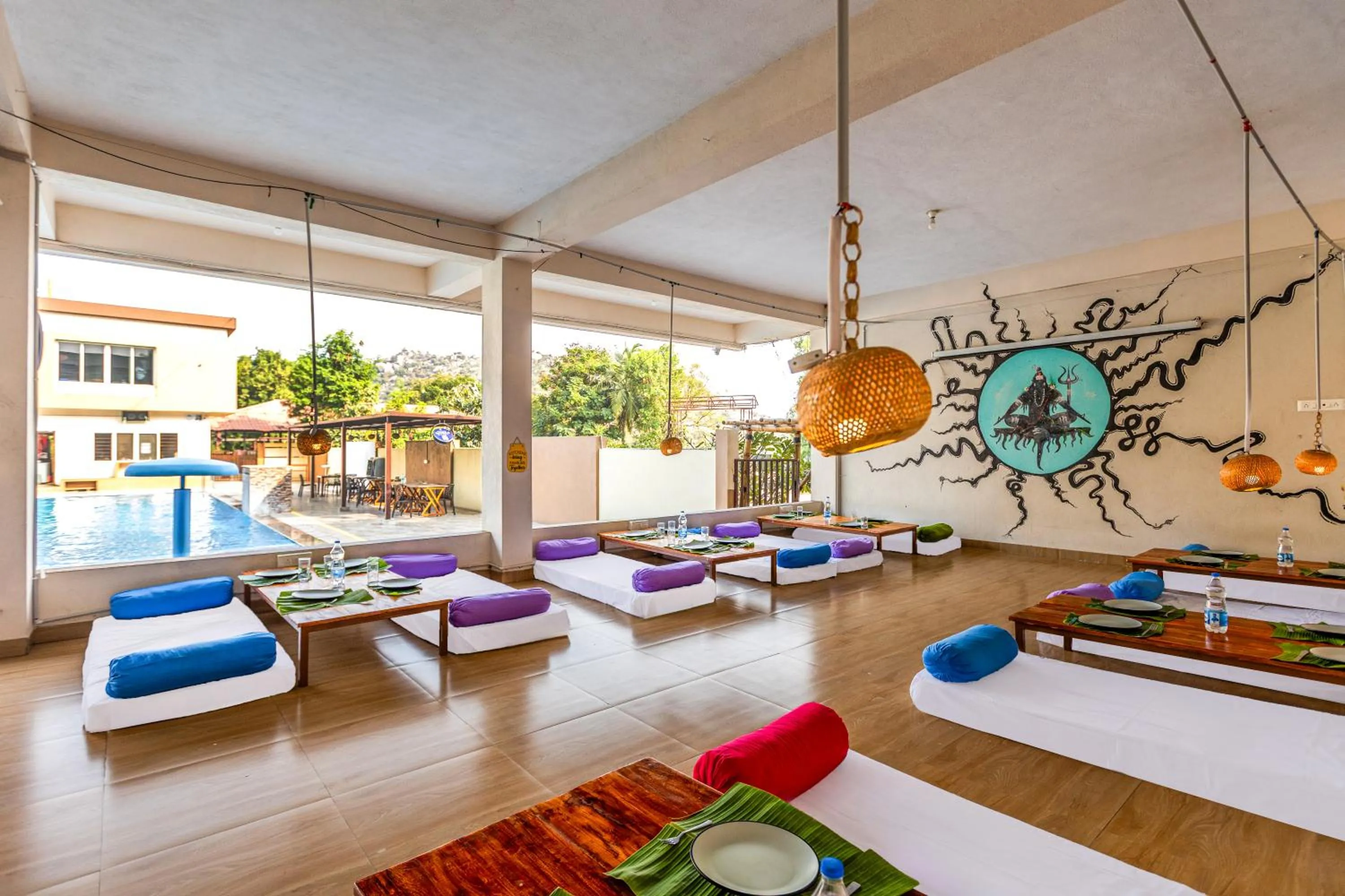 Restaurant/places to eat in Nature Trails Ashoka Resorts Hampi