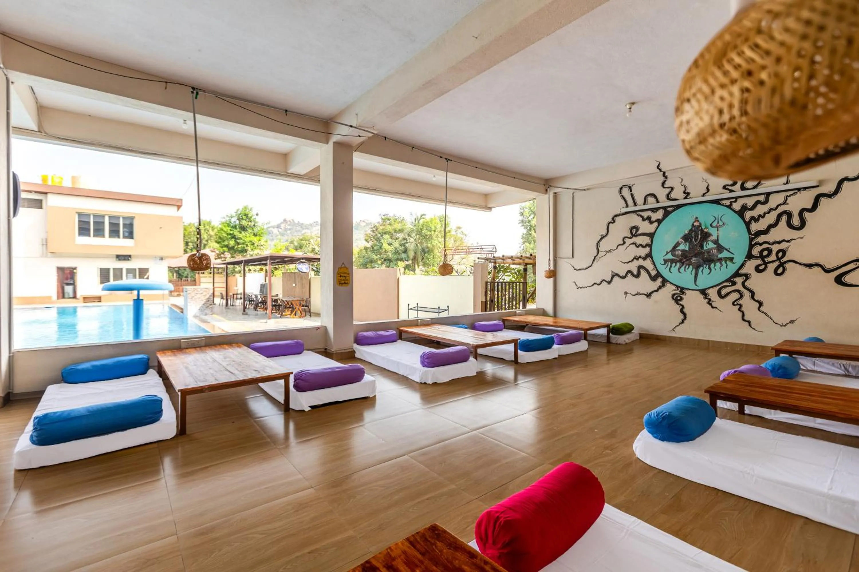 Restaurant/places to eat in Nature Trails Ashoka Resorts Hampi