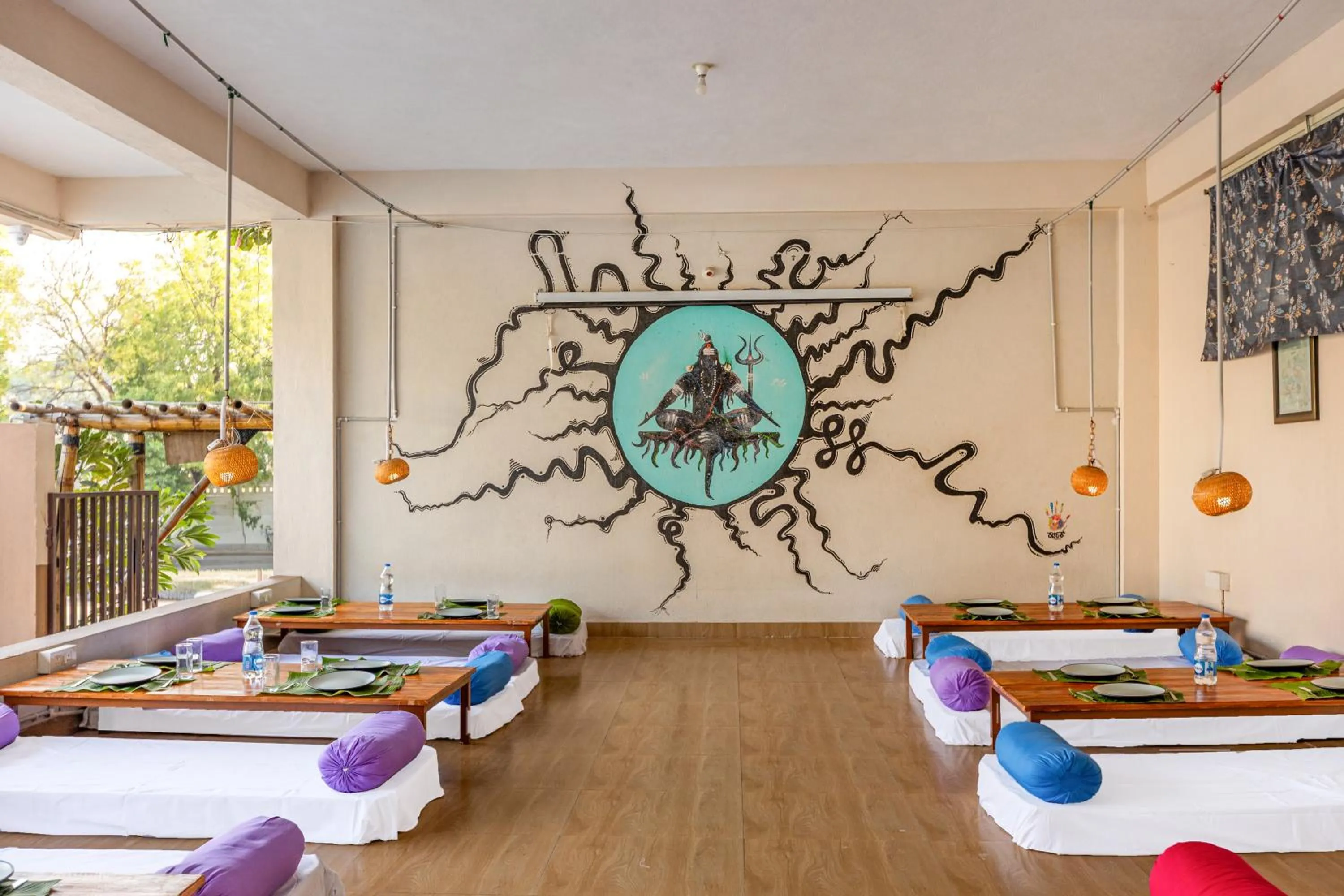 Restaurant/places to eat in Nature Trails Ashoka Resorts Hampi