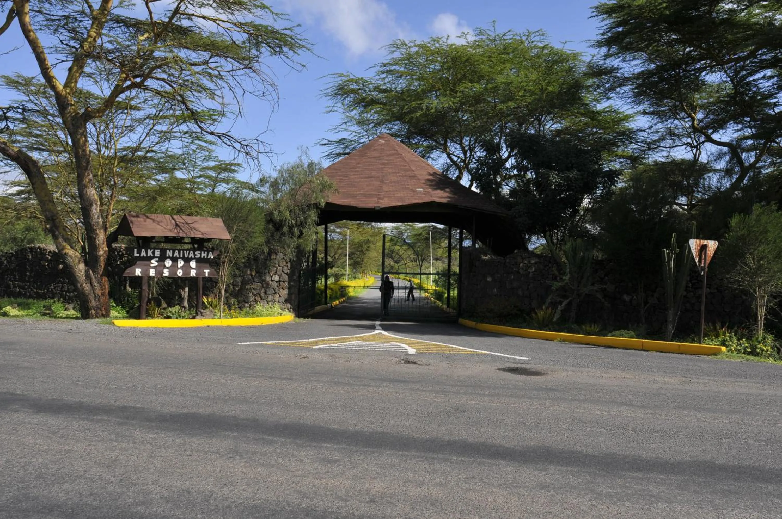 Facade/entrance in Lake Naivasha Sopa Resort