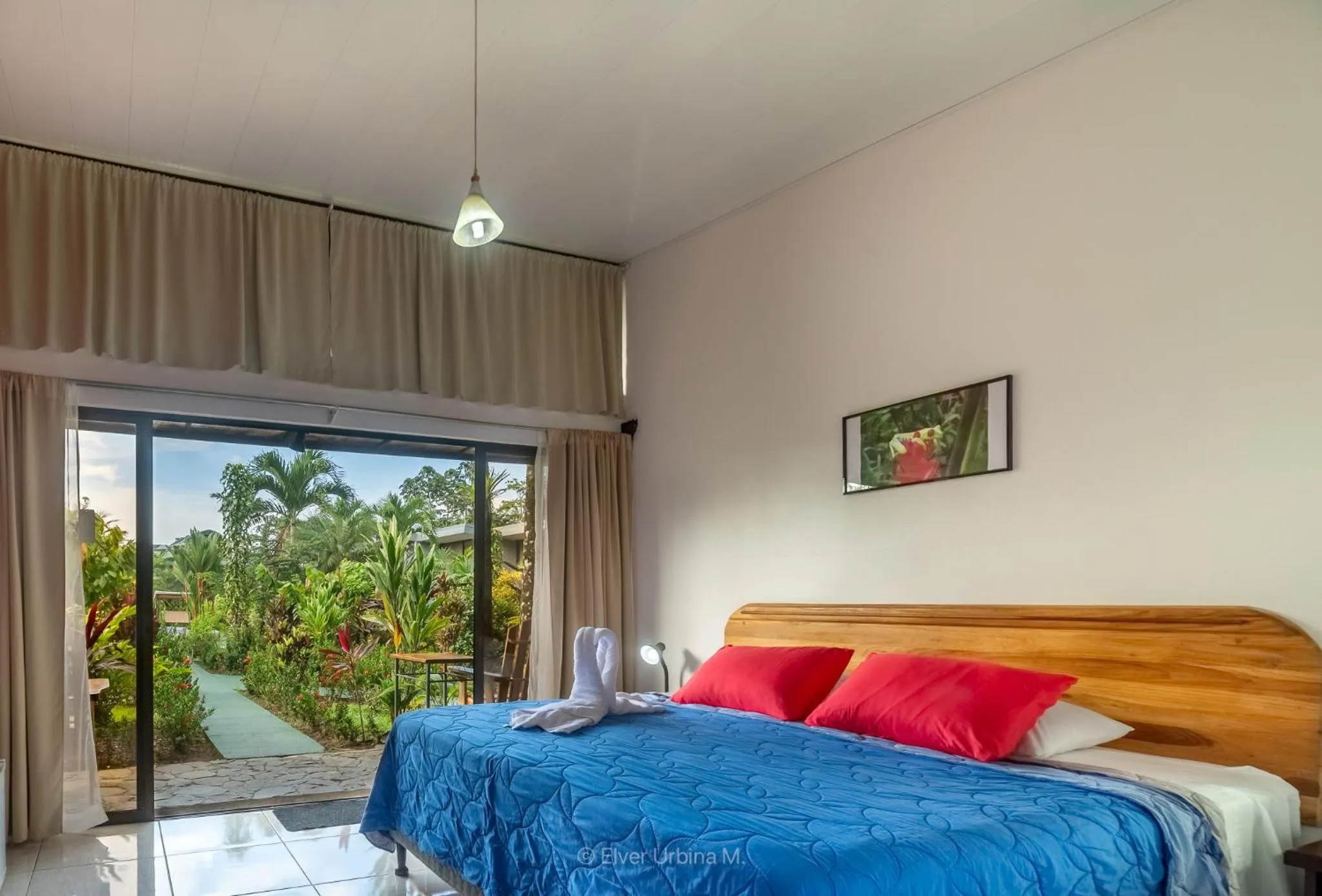 Bed in Hotel Secreto La Fortuna