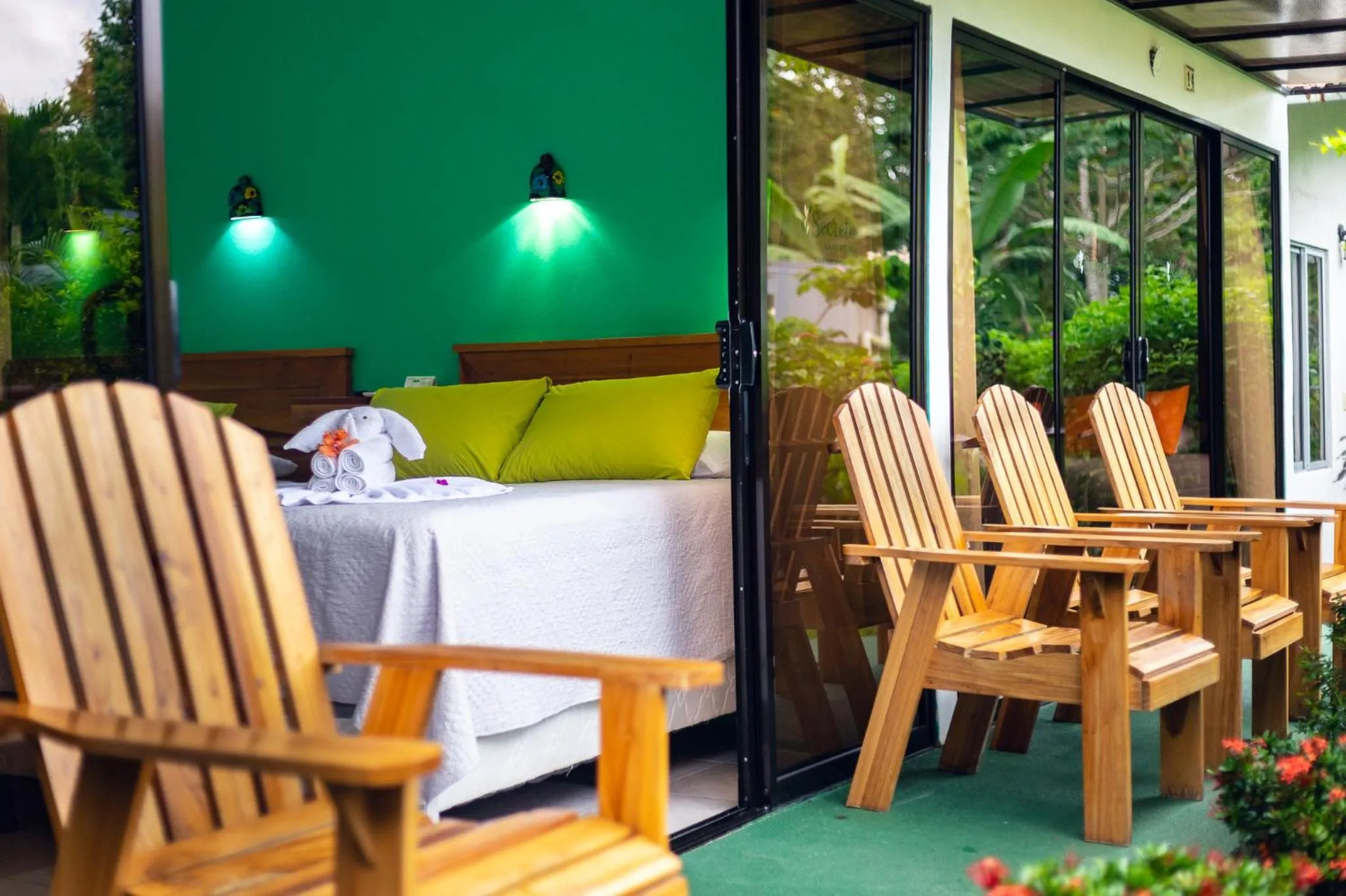 Garden in Hotel Secreto La Fortuna