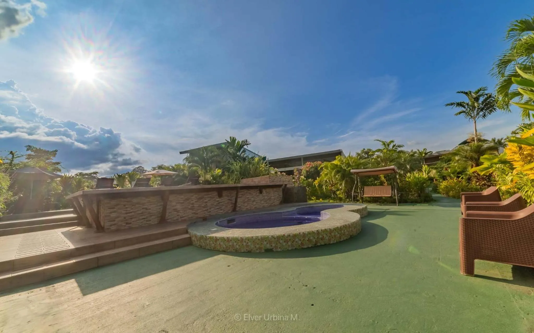 Swimming pool in Hotel Secreto La Fortuna
