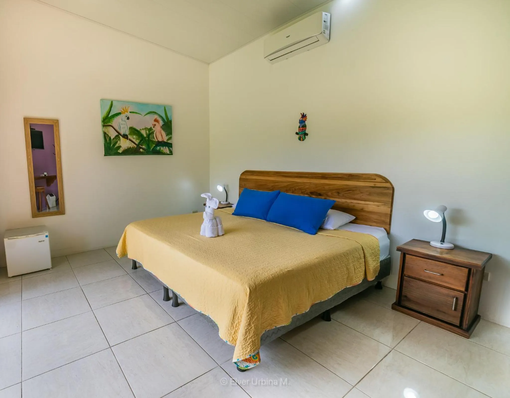 Bed in Hotel Secreto La Fortuna