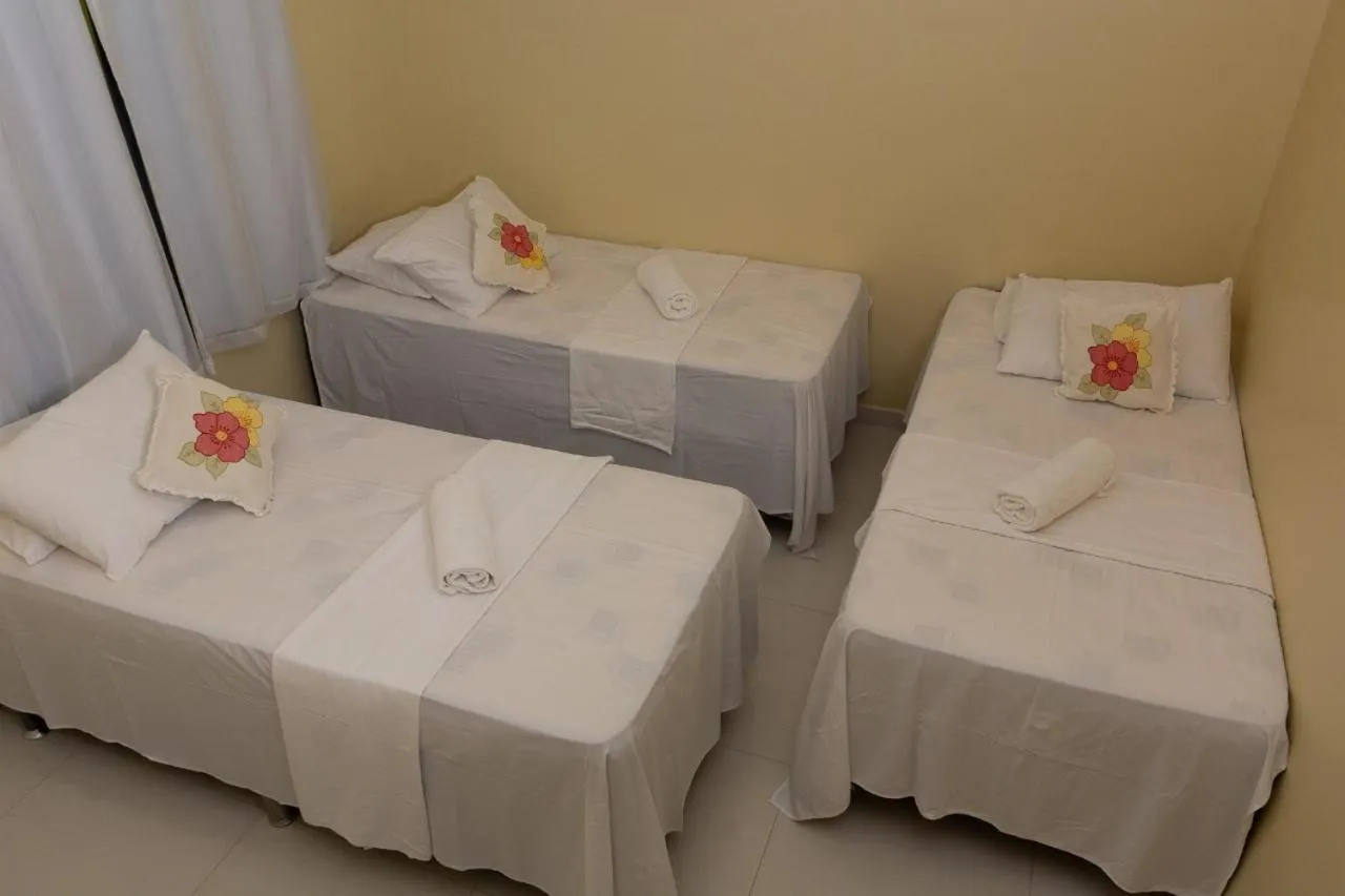 Bed in Pousada e Flats Golden Goes